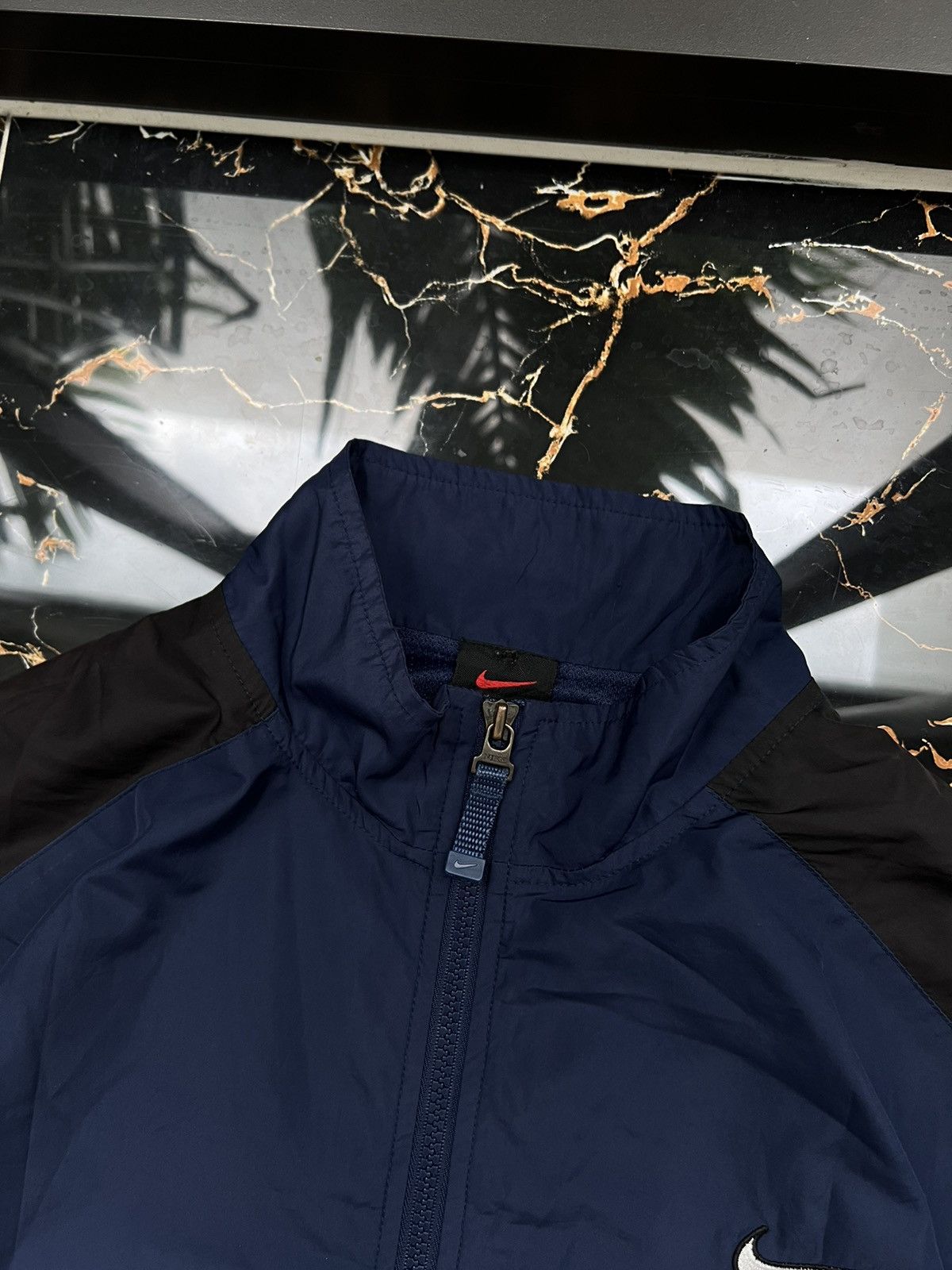 Nike × Vintage 90's NIKE SWOOSH LOGO RETRO Y2K TRACK JACKET Size US M / EU 48-50 / 2 - 5 Thumbnail
