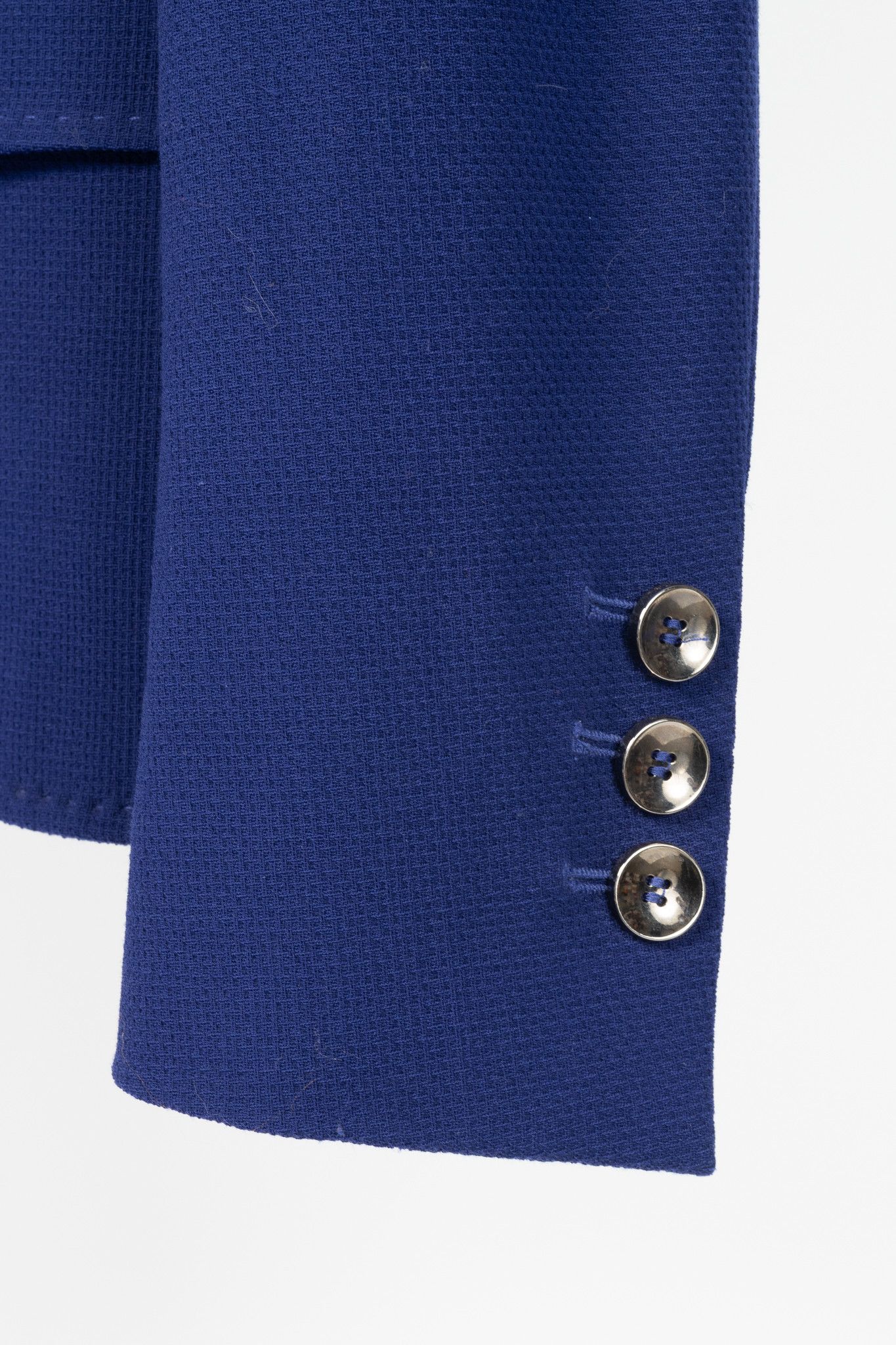 Escada Escada Brikena Ink Wool-Pique Blazer Size S / US 4 / IT 40 - 7 Thumbnail