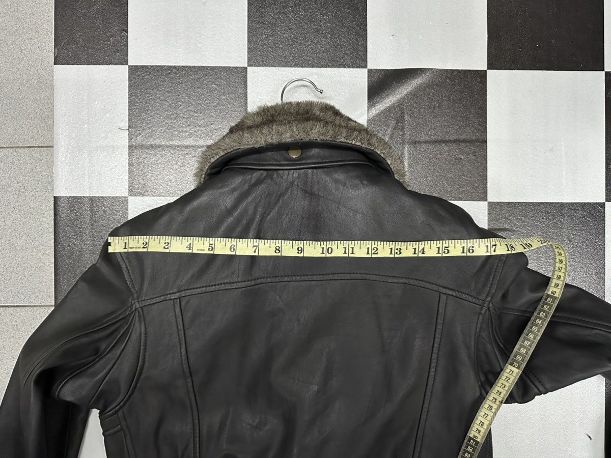 Silas RARE 🇯🇵SILAS Aviator Sheep Skin Leather Jacket Size US S / EU 44-46 / 1 - 14 Thumbnail
