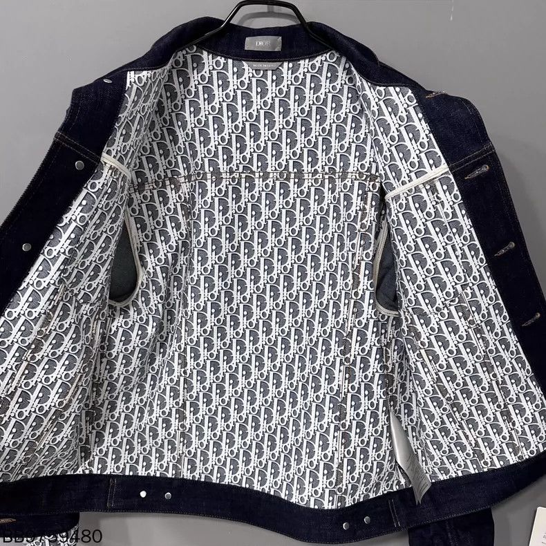 Dior Dior Leather brand denim jacket 2502-Nextarrow Size US M / EU 48-50 / 2 - 7 Thumbnail