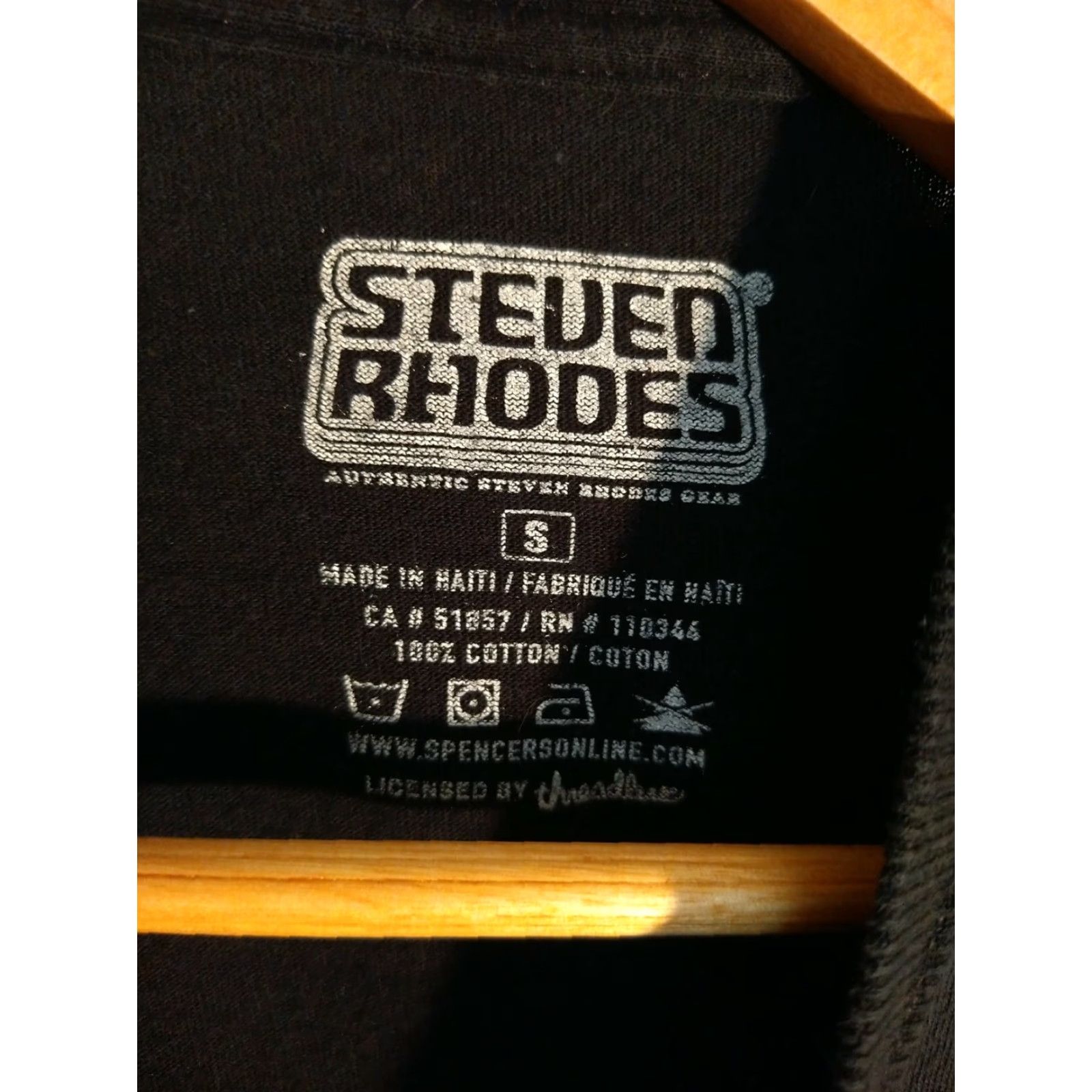 Vintage VINTAGE Steven Rhodes Halloween Shirt Demon Cat Size S Black Mens Short Sleeve T-Shirt Size US S / EU 44-46 / 1 - 2 Thumbnail