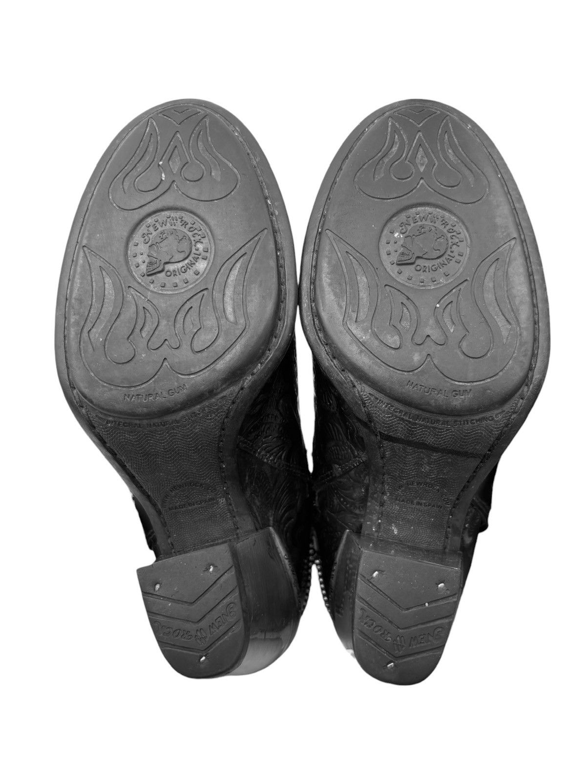 New Rock Vintage New Rock round-toe heels Size 37 Size US 7 / IT 37 - 10 Thumbnail