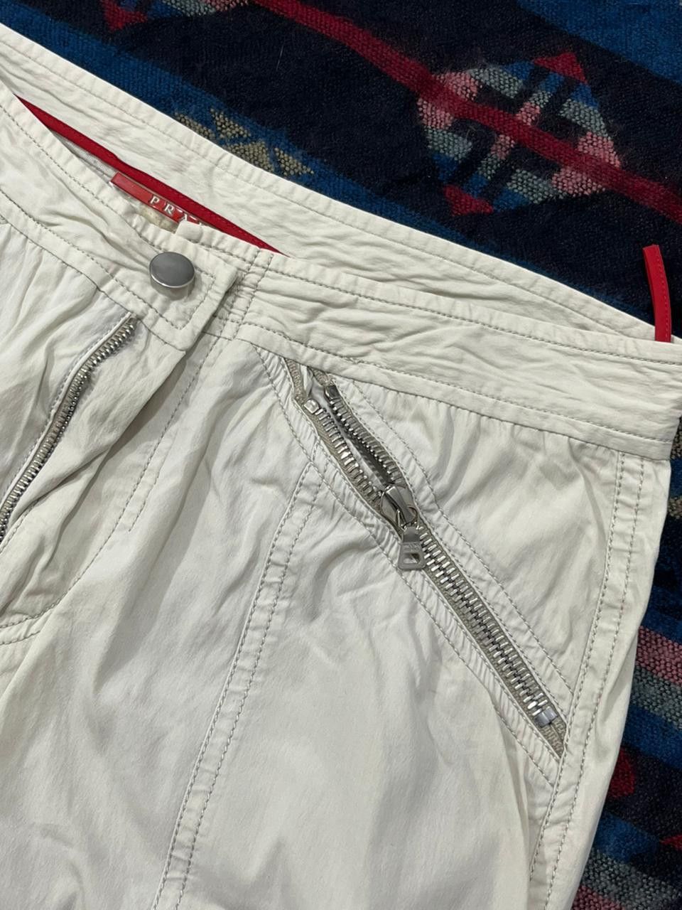 Prada Vintage Prada Parachute Nylon Pants Size US 30 / EU 46 - 10 Thumbnail