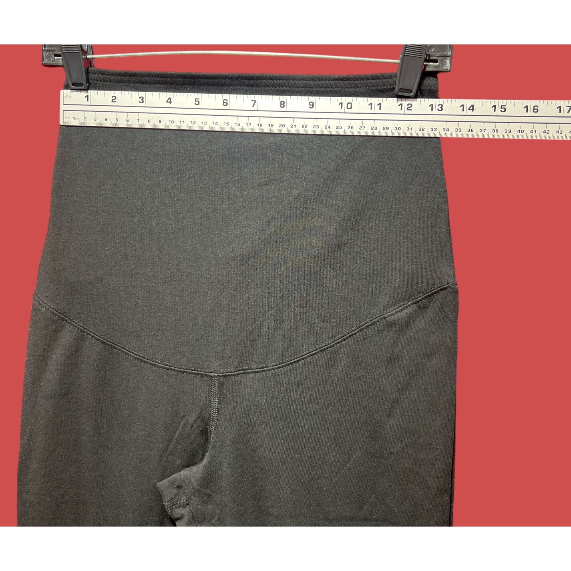 Other Isabel Maternity - Maternity Leggins - Black - Small Size 26" / US 2 / IT 38 - 2 Thumbnail