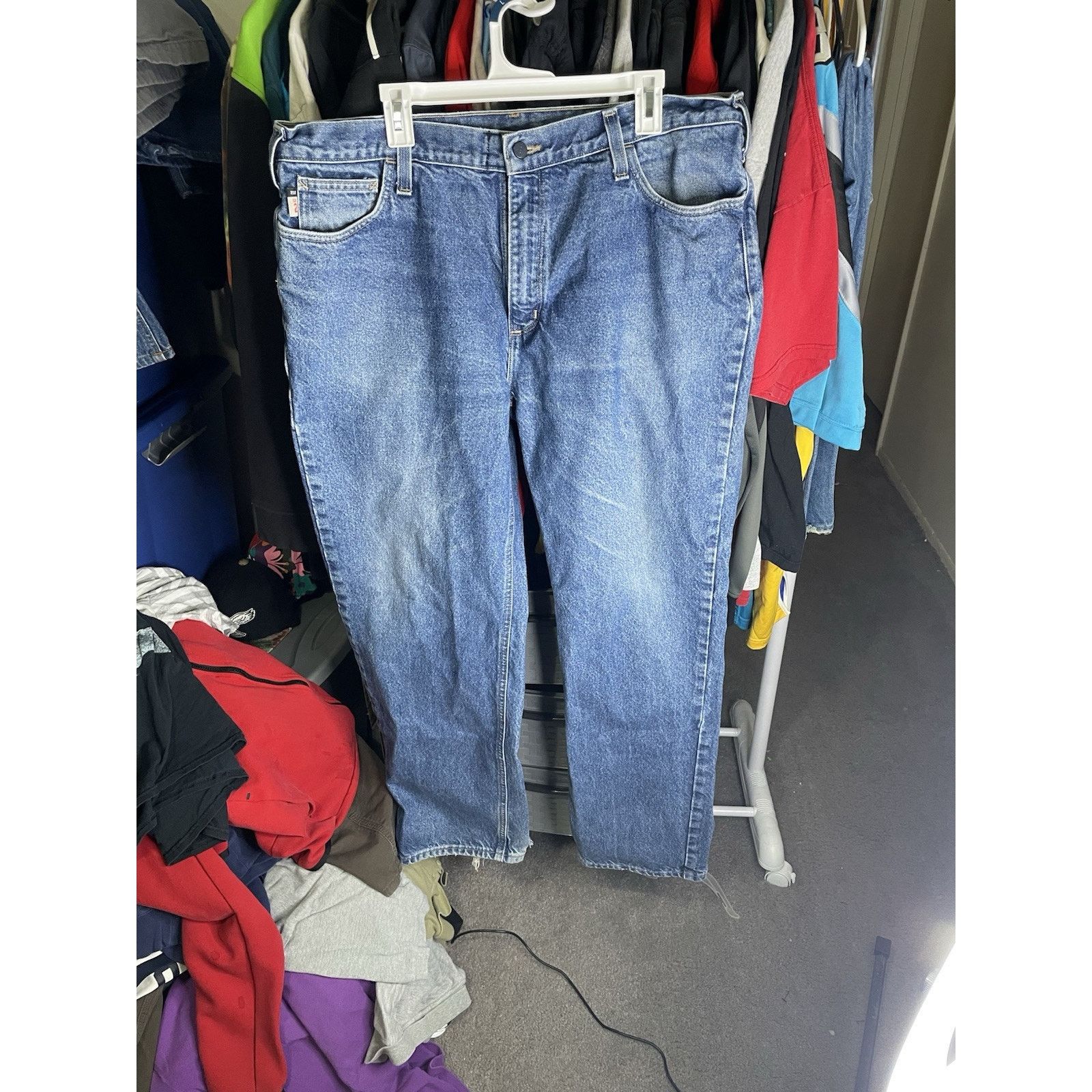 Carhartt Size 40 X 34- Carhartt FR Relaxed Fit Jeans Flame Resistant Size US 40 / EU 56 - 1 Thumbnail