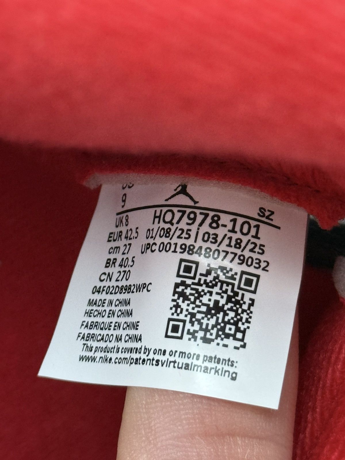 Nike Air Jordan 5 Retro Fire Red Sneakers Size US 9 / EU 42 - 10 Thumbnail
