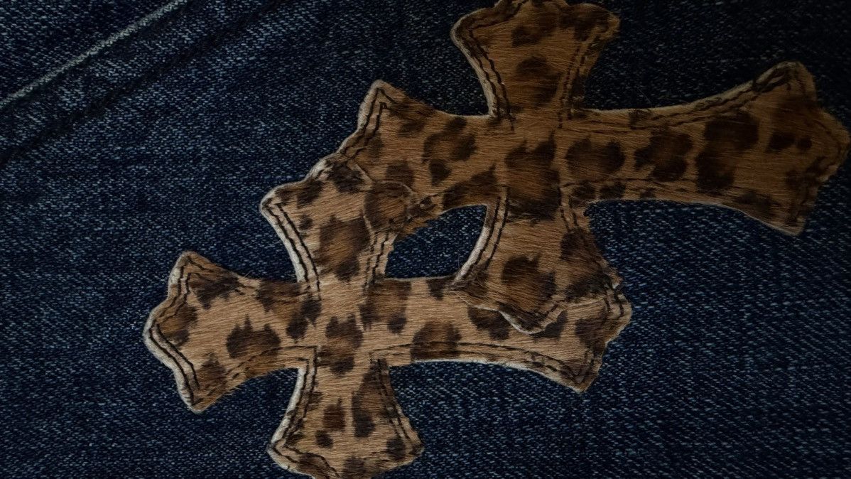Chrome Hearts RARE!!Chrome Hearts Turbo Diesel Cross Patch Carpenter Jeans Size US 32 / EU 48 - 9 Thumbnail