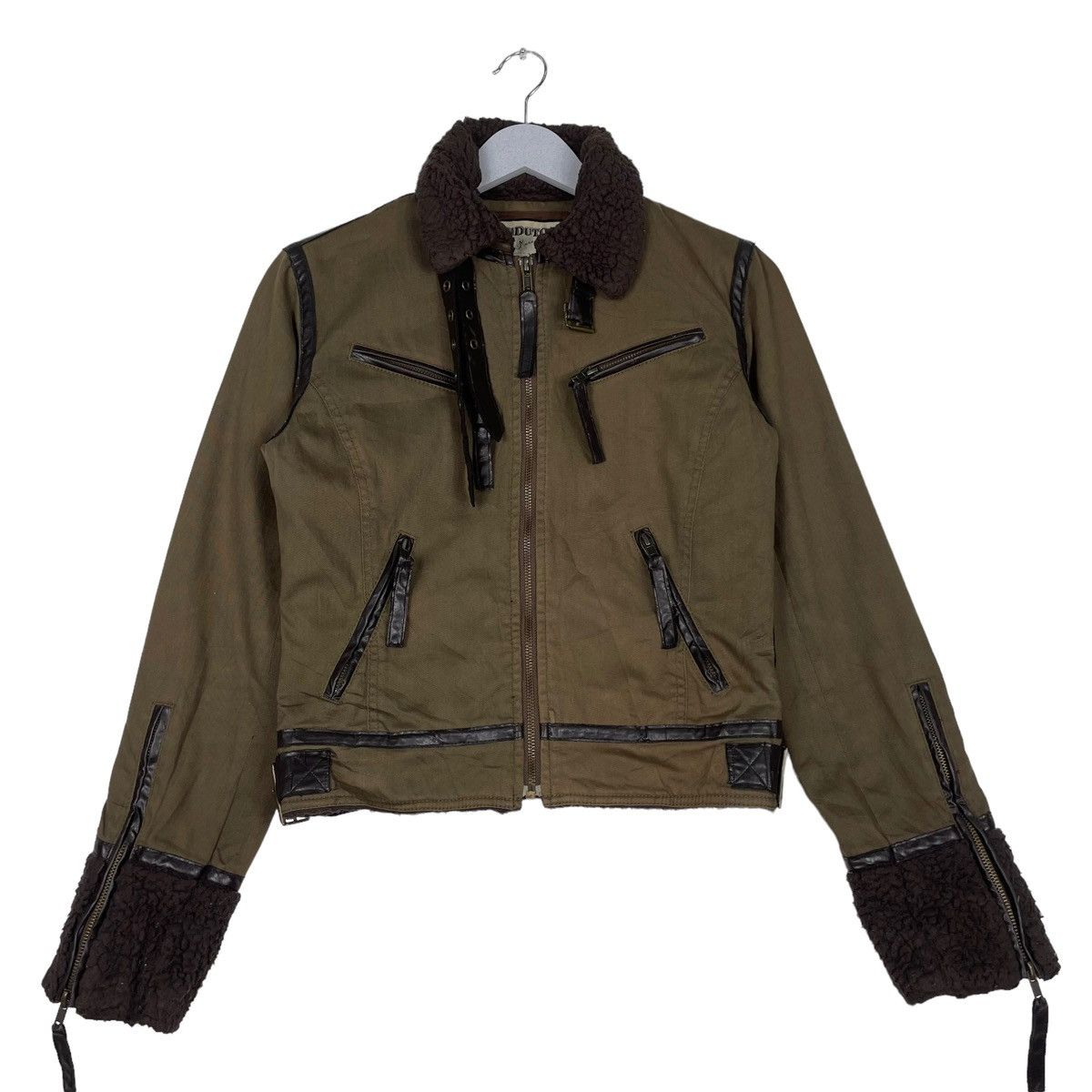 Von Dutch 💥VON DUTCH CROP BOMBER JACKET Size S / US 4 / IT 40 - 1 Thumbnail