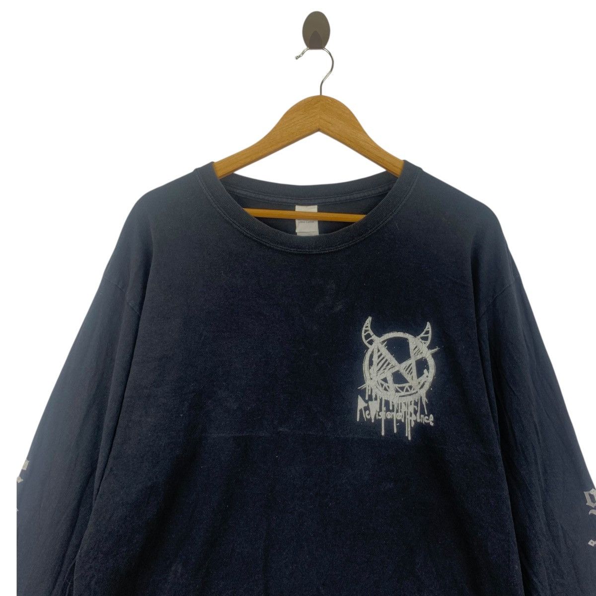Bones × Brigade Vintage REVERSIONAL SKATEBOARD Skull Tee Shirt Top Size US L / EU 52-54 / 3 - 2 Thumbnail