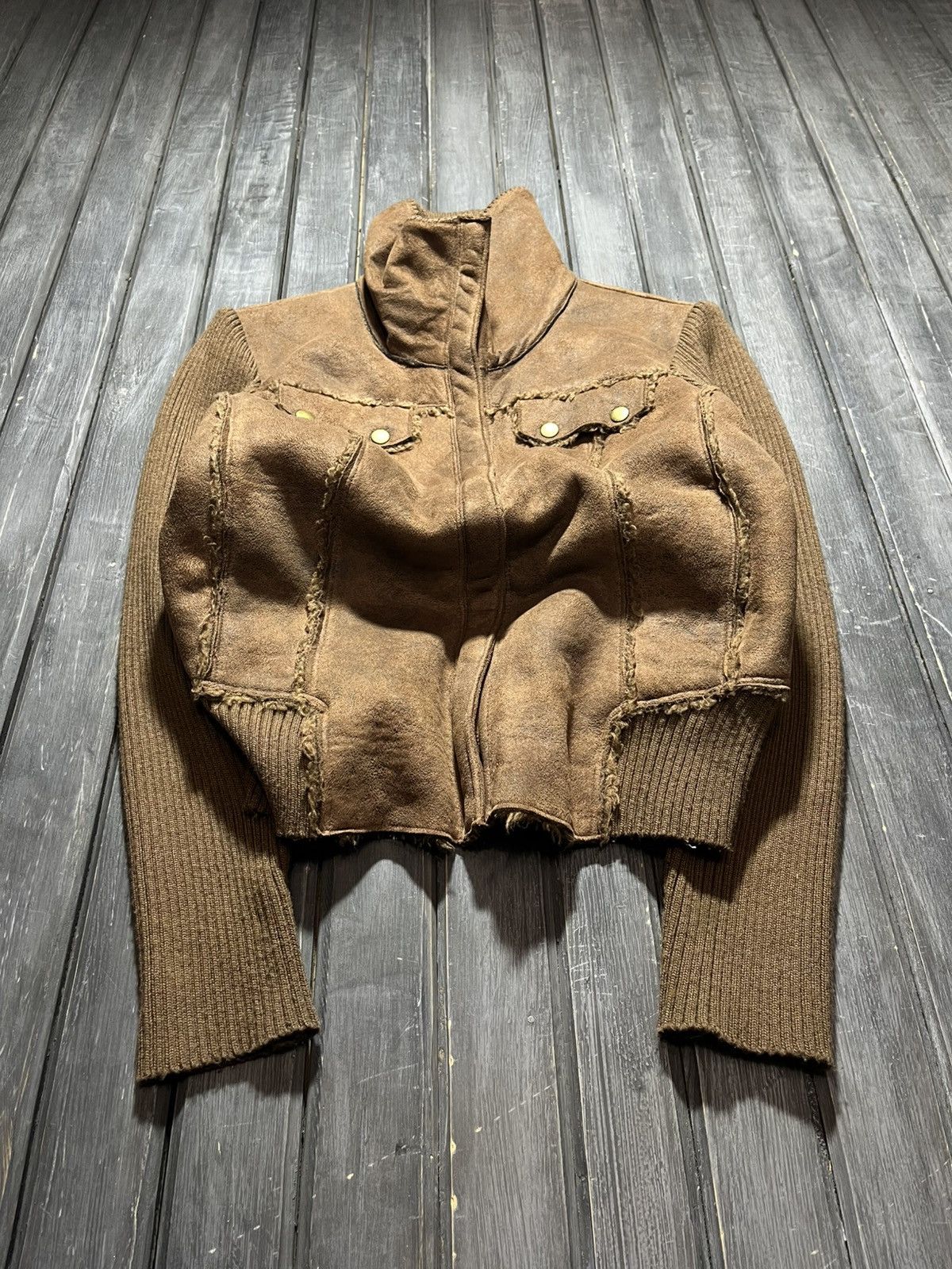 Japanese Brand Vintage Issey Miyake Pleats Please Style Sweater Fur Zip 90s Size M / US 6-8 / IT 42-44 - 1 Thumbnail