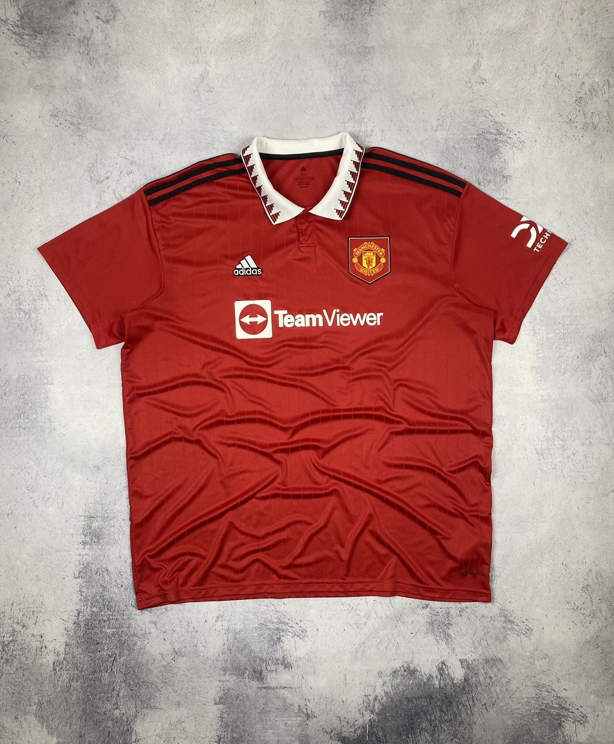 Adidas Adidas Manchester United 2022 - 2023 Soccer Jersey Size US XXL / EU 58 / 5 - 2 Thumbnail