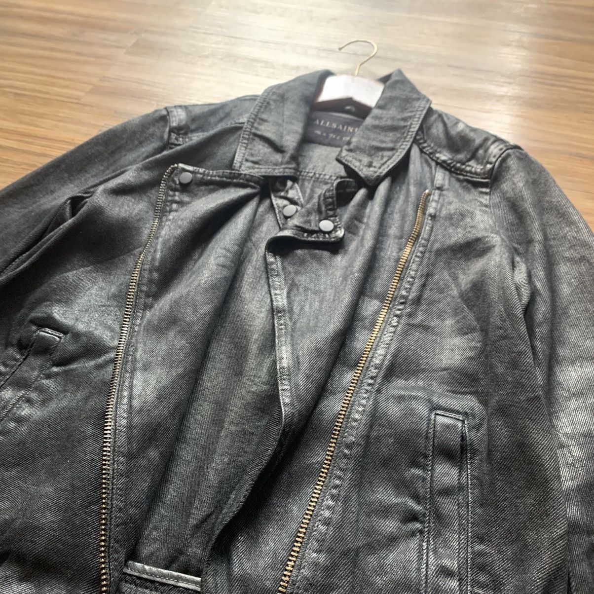 Allsaints Allsaints Ryder Coated Jacket Size S / US 4 / IT 40 - 4 Thumbnail