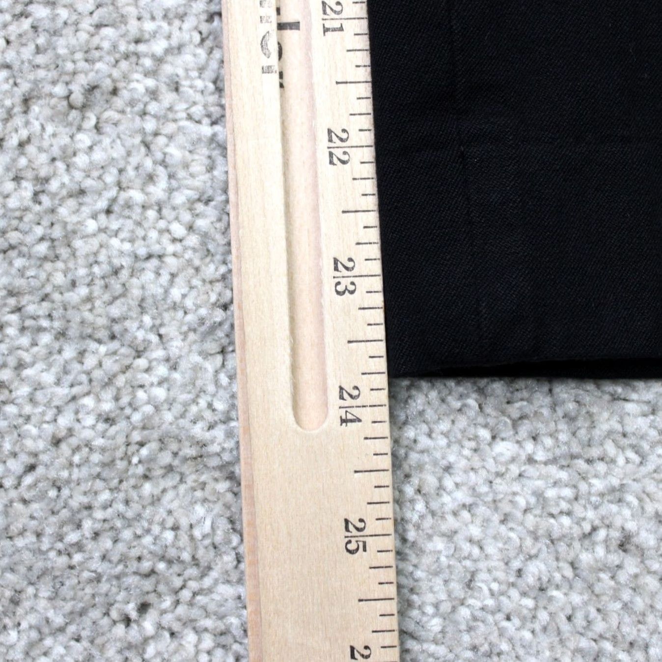 Banana Republic Banana Republic Sloan Pants Women 12 Black Rayon Cotton Stretch Slim Ankle Regular Rise 8.5-10.5 Size 34" / US 12 / IT 48 - 3 Thumbnail