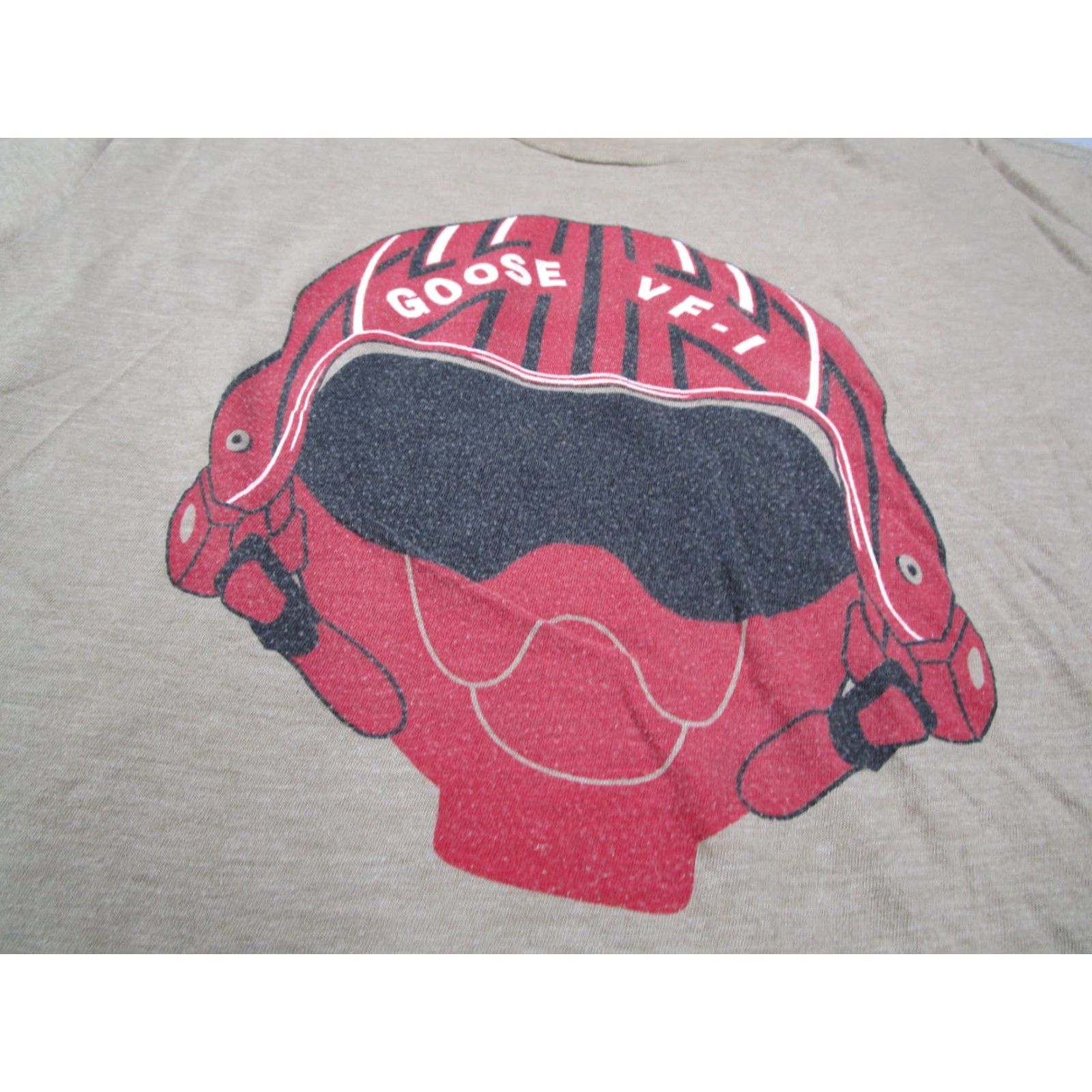 Vintage Top Gun Shirt Headline Shirts Shirt Mens Large Beige 90s Army City Classic Movie Outdoor Retro Logo Tee Size US L / EU 52-54 / 3 - 3 Thumbnail