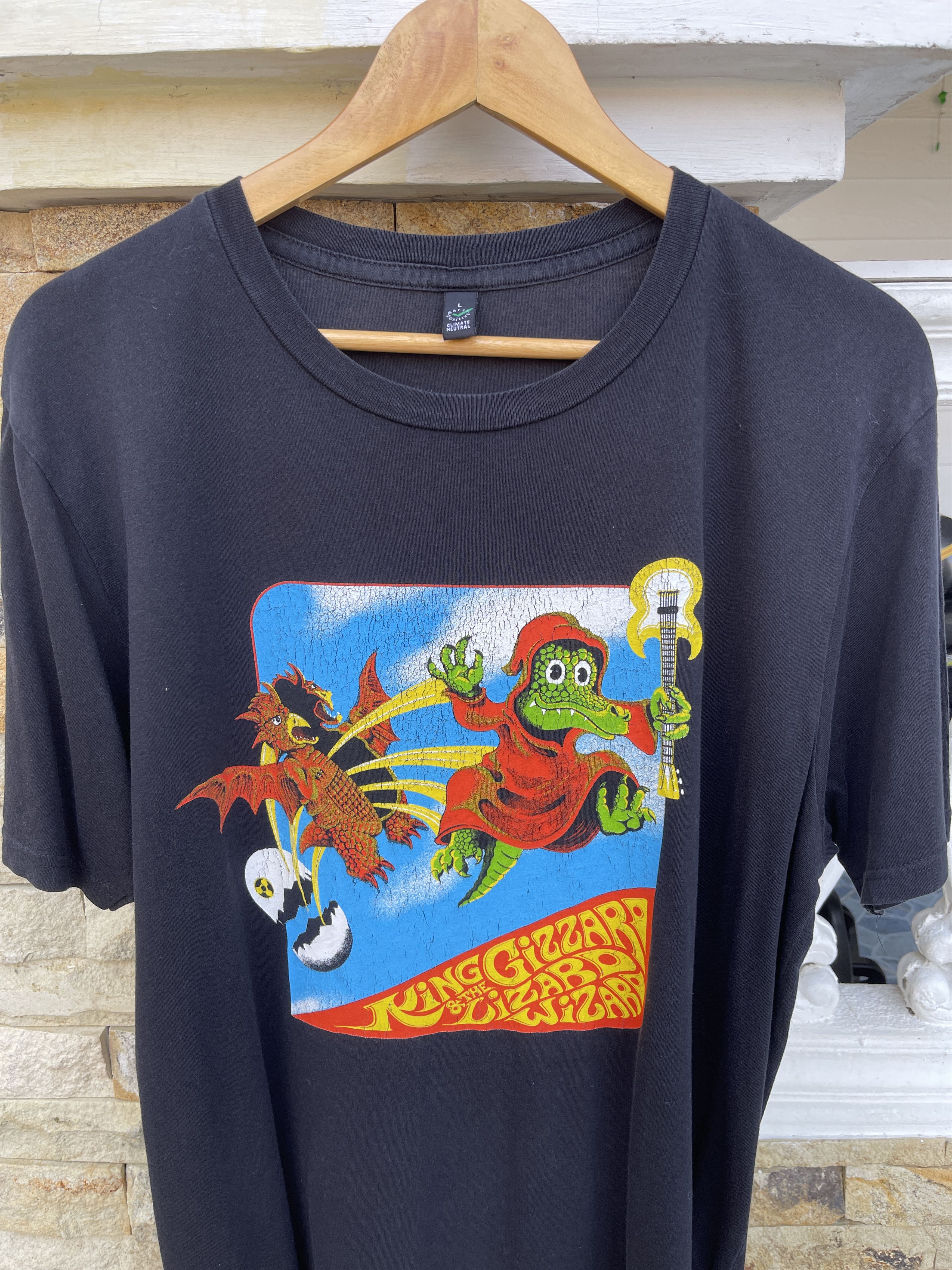 Band Tees × Vintage LastDrop🔥Rare🔥Vtg King Gizzard & The Lizzard Wizard Band Tee Size US L / EU 52-54 / 3 - 2 Thumbnail