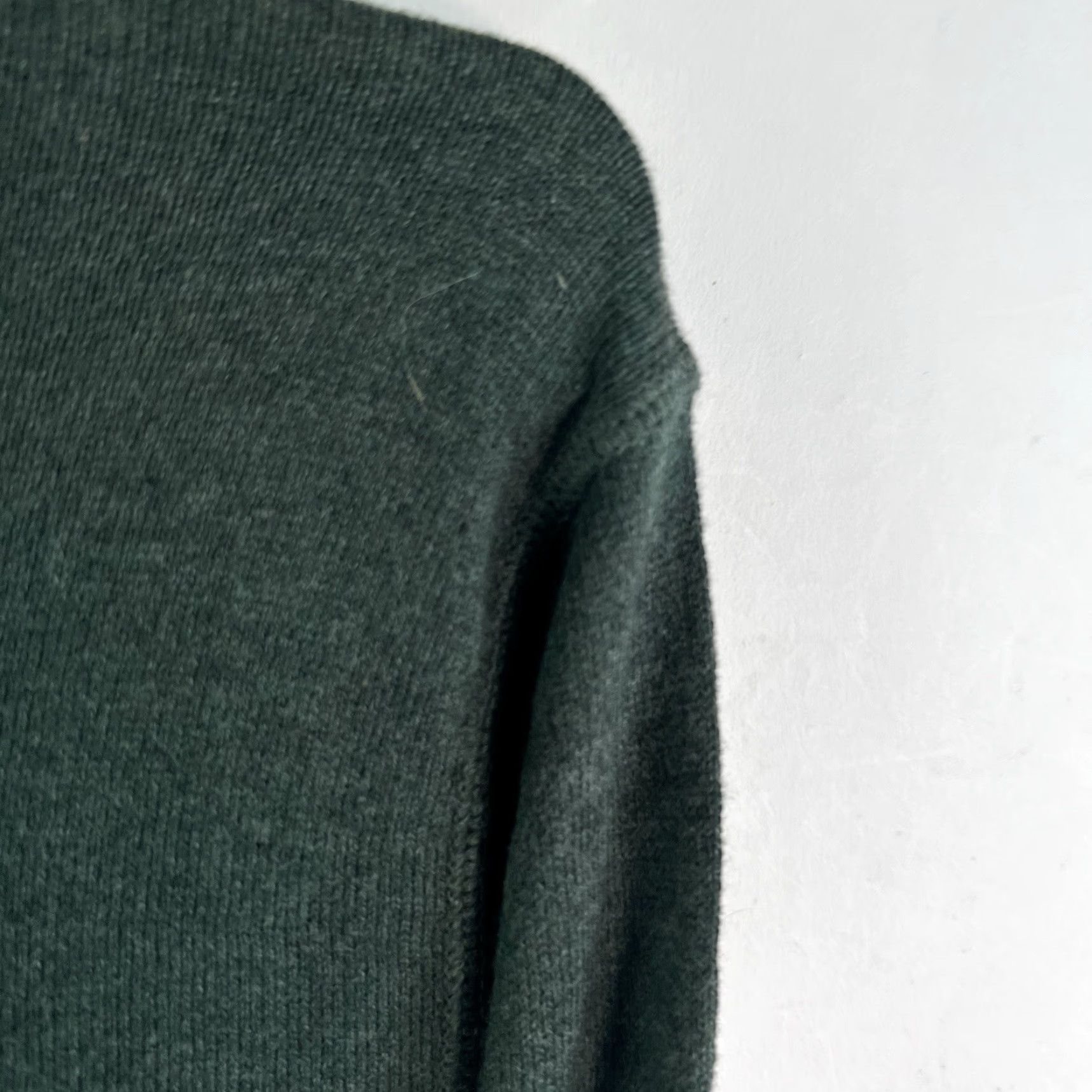 Hunter Sonoma 1/4 Zip Sweater Mens XL Hunter Green Knit Pullover Casual Outdoor Size US XL / EU 56 / 4 - 2 Thumbnail