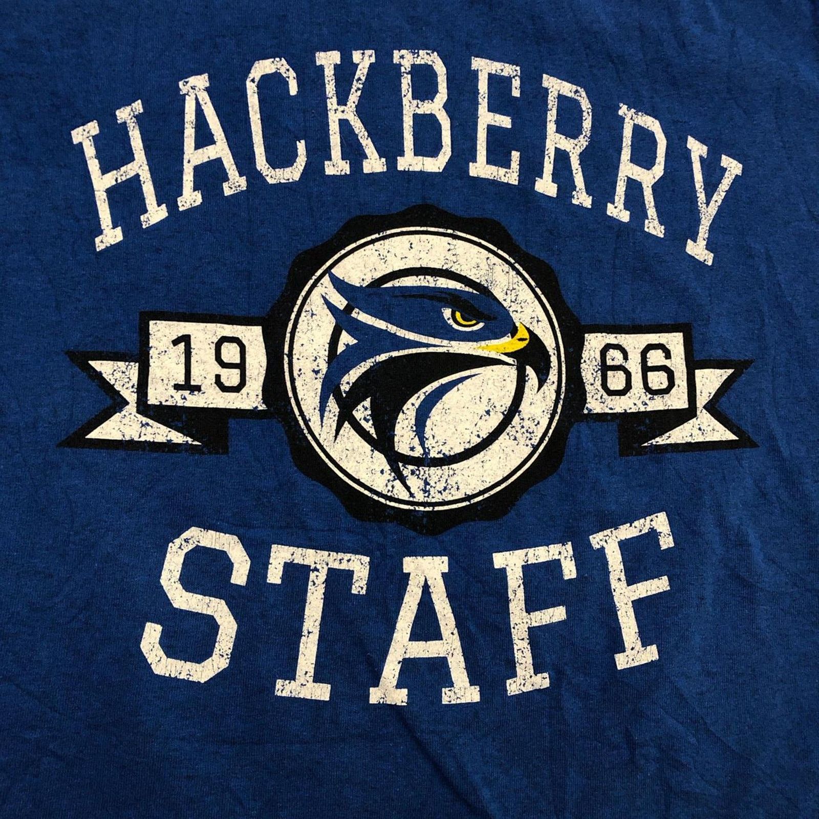 Gildan Blue ‘Hackberry Staff’ Graphic Tee Size US S / EU 44-46 / 1 - 2 Thumbnail