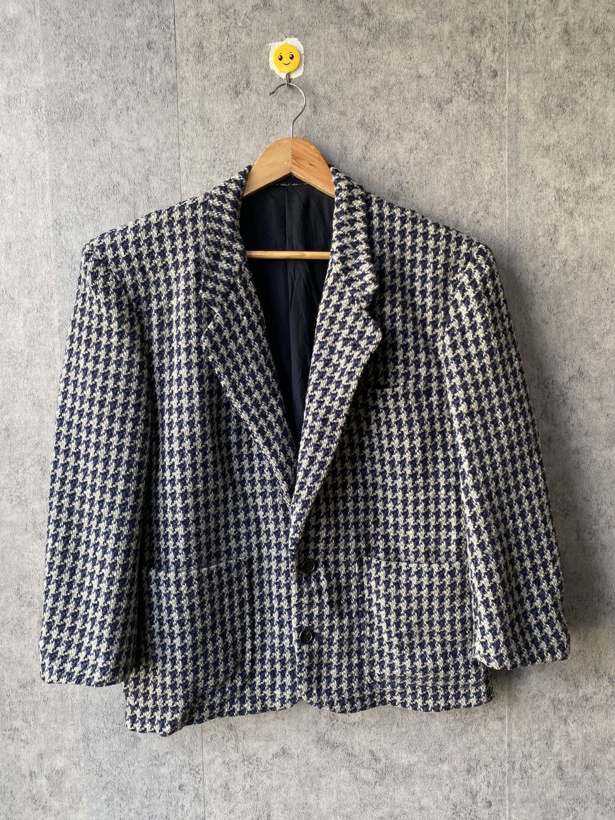 Comme des Garcons AD1990 Comme Des Garcons Homme Wool Blazer Coat Size US S / EU 44-46 / 1 - 1 Thumbnail