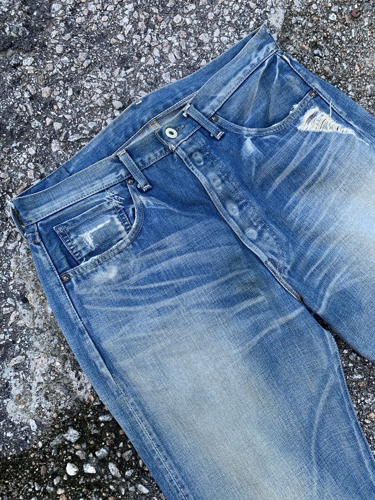 Levi's VINTAGE LEVIS 501 BIG E LVC DISTRESSED DENIM Size US 34 / EU 50 - 7 Thumbnail