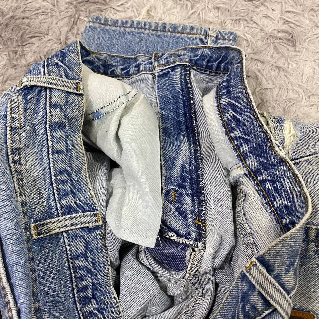 Carhartt Distressed carhartt jeans big size Size US 42 / EU 58 - 14 Thumbnail