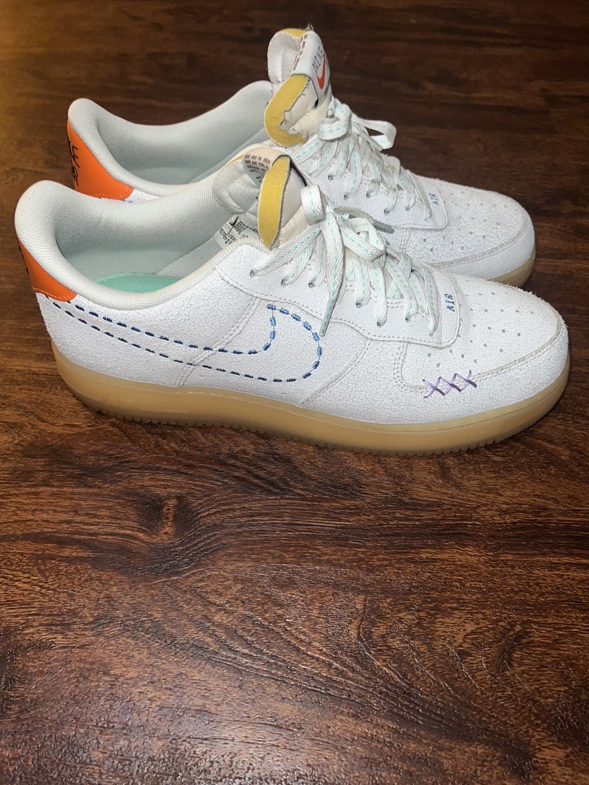 Nike Nike Air Force 1 Low ‘101 Grey’ Size US 12 / EU 45 - 1 Thumbnail