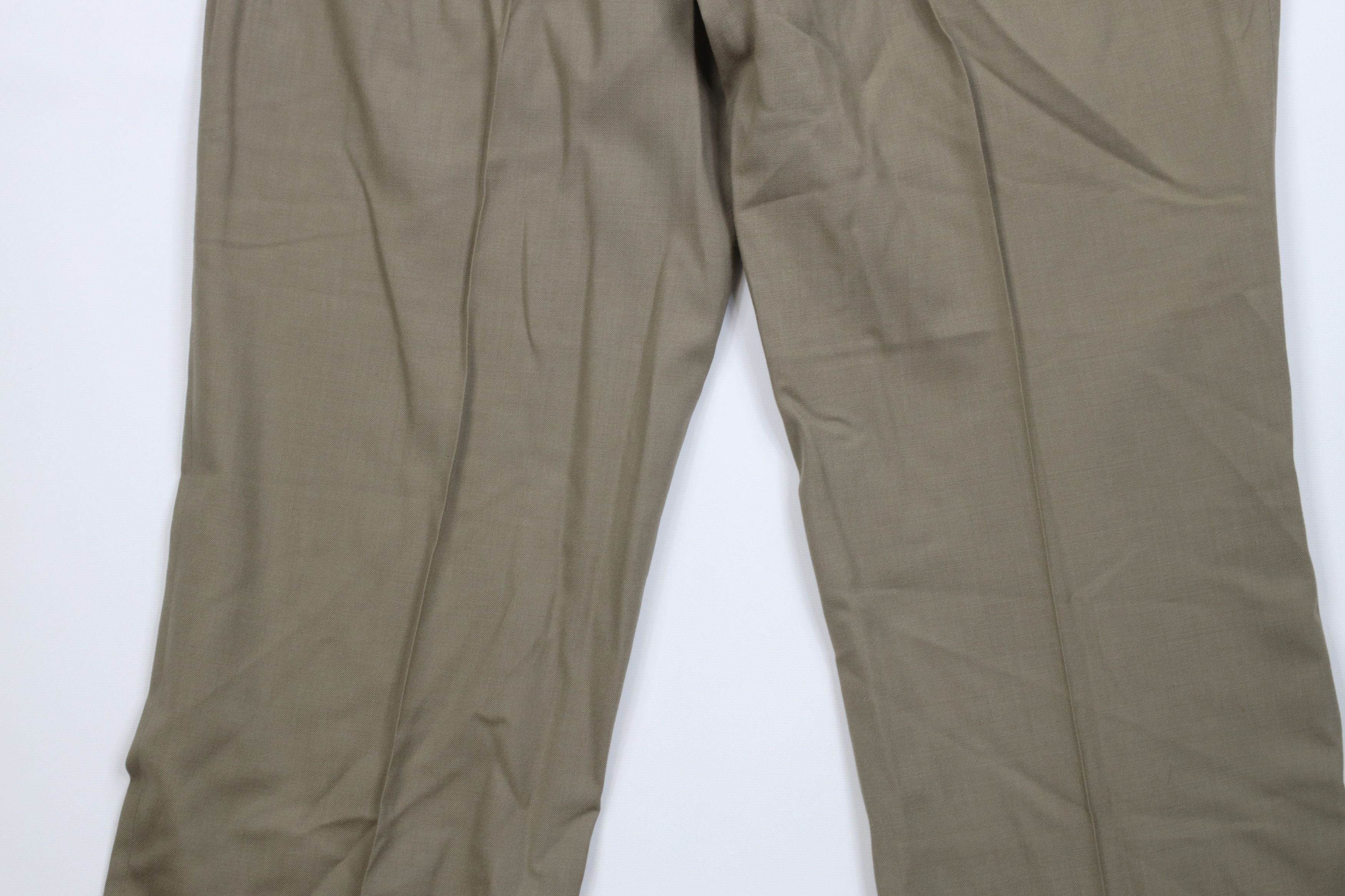 Lands' End Vintage 90s Lands End Knit Wide Leg Chino Pants Beige USA Size US 36 / EU 52 - 9 Thumbnail