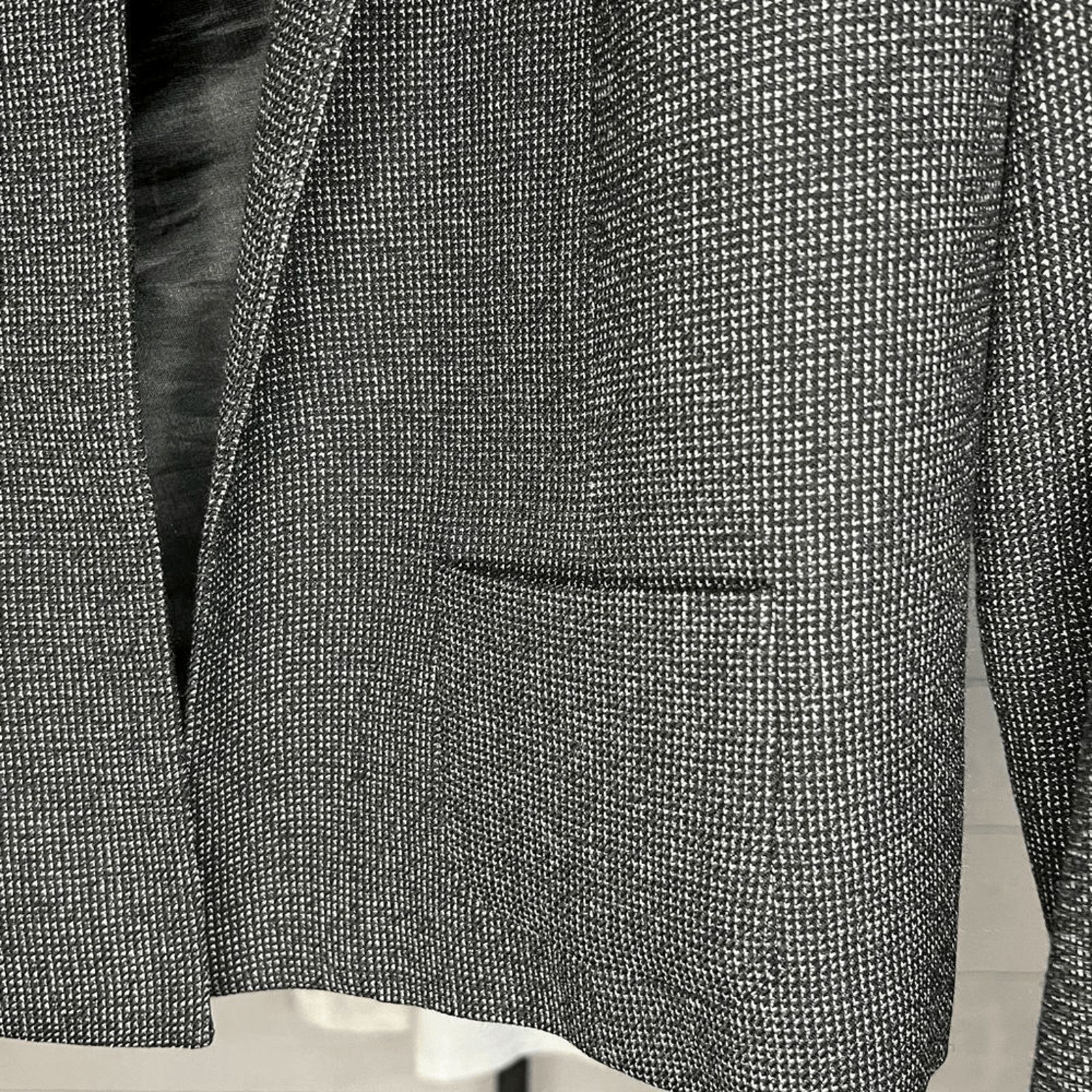 Pendleton Vintage 80s-90s Pendleton wool cropped blazer gray Size 10 Size L / US 10 / IT 46 - 6 Thumbnail