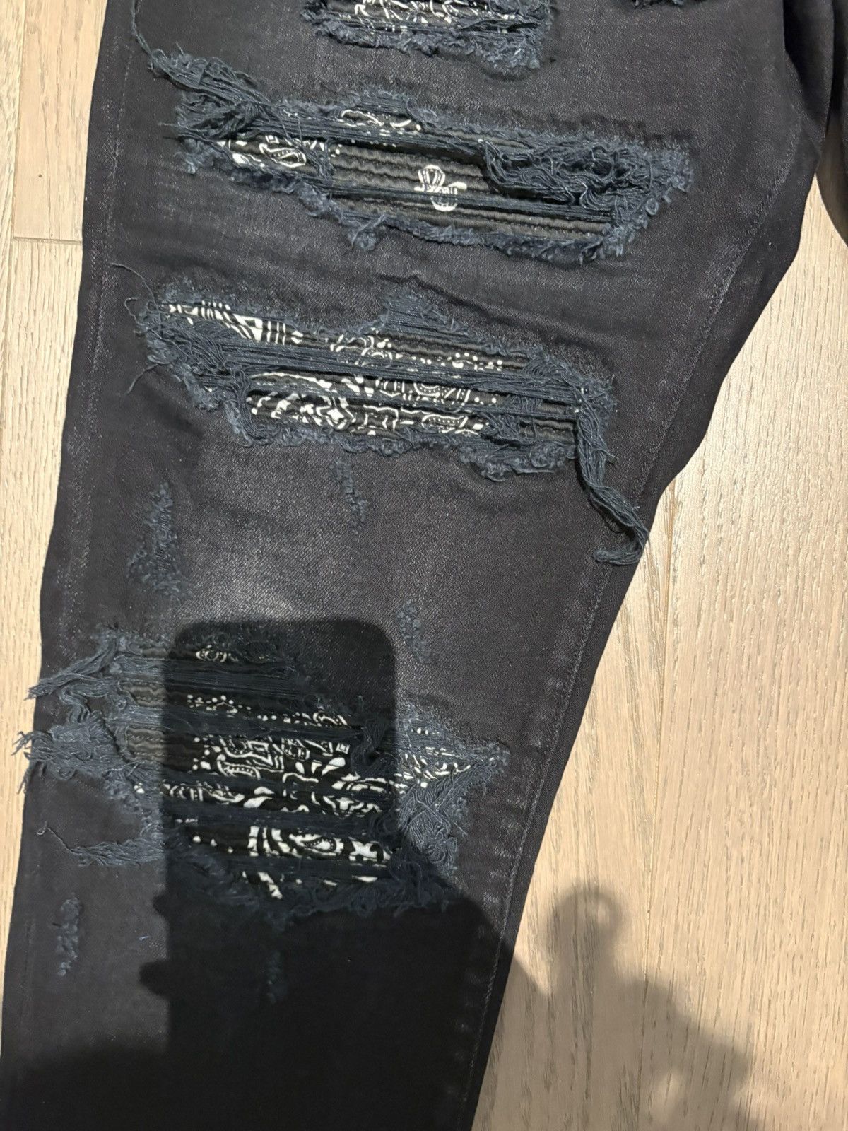 Amiri Amiri BandanaThrasher Jeans Size US 36 / EU 52 - 4 Thumbnail