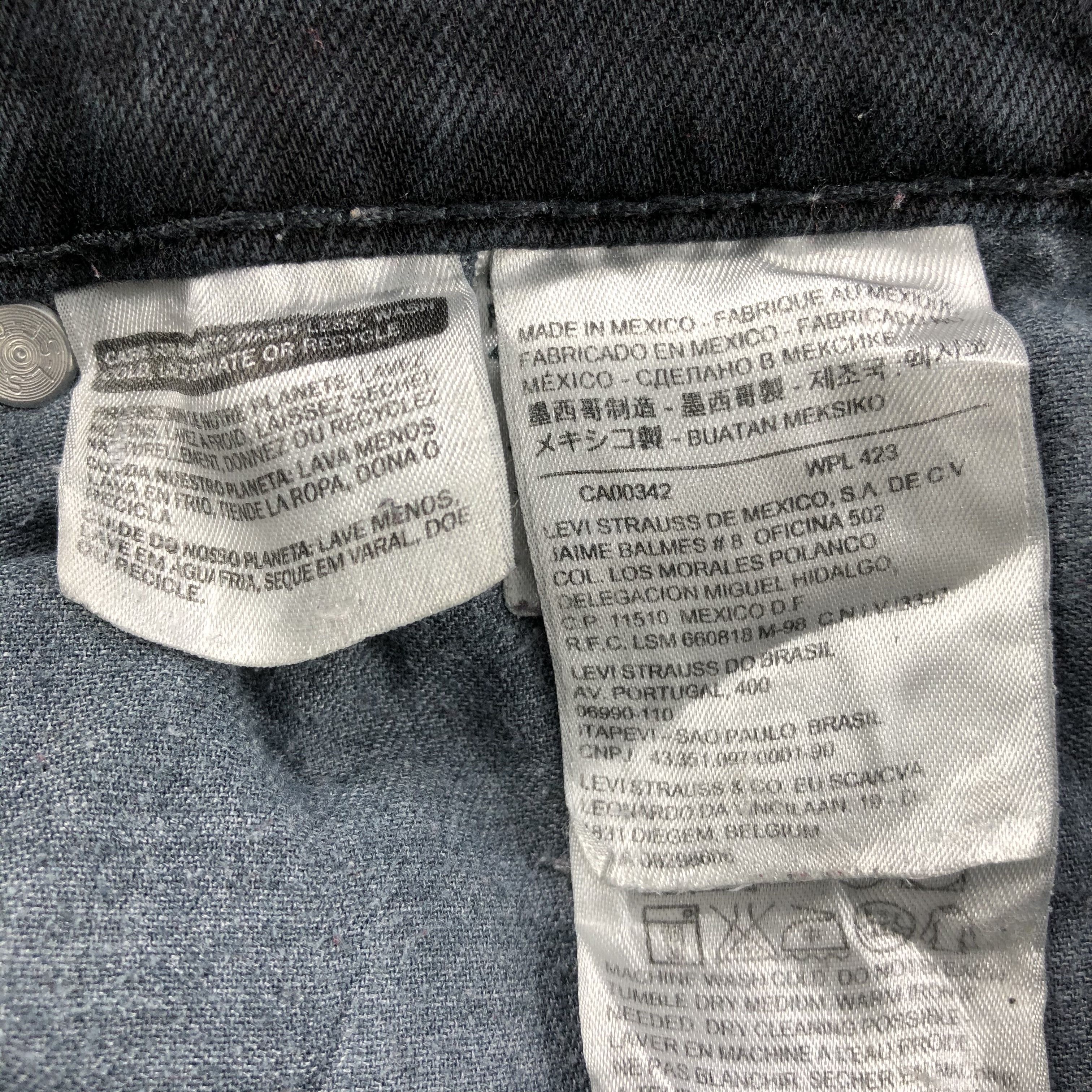 Levi's Vintage Levis 511 Earth Tone Jeans-J2201 Size US 30 / EU 46 - 10 Thumbnail