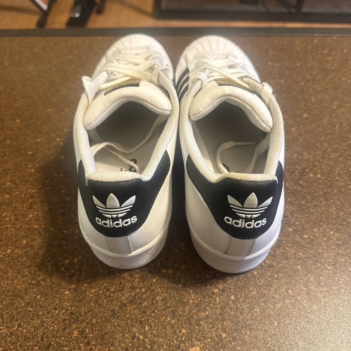 Adidas Adidas Superstars White Size 10.5 Size US 10.5 / EU 43-44 - 2 Thumbnail