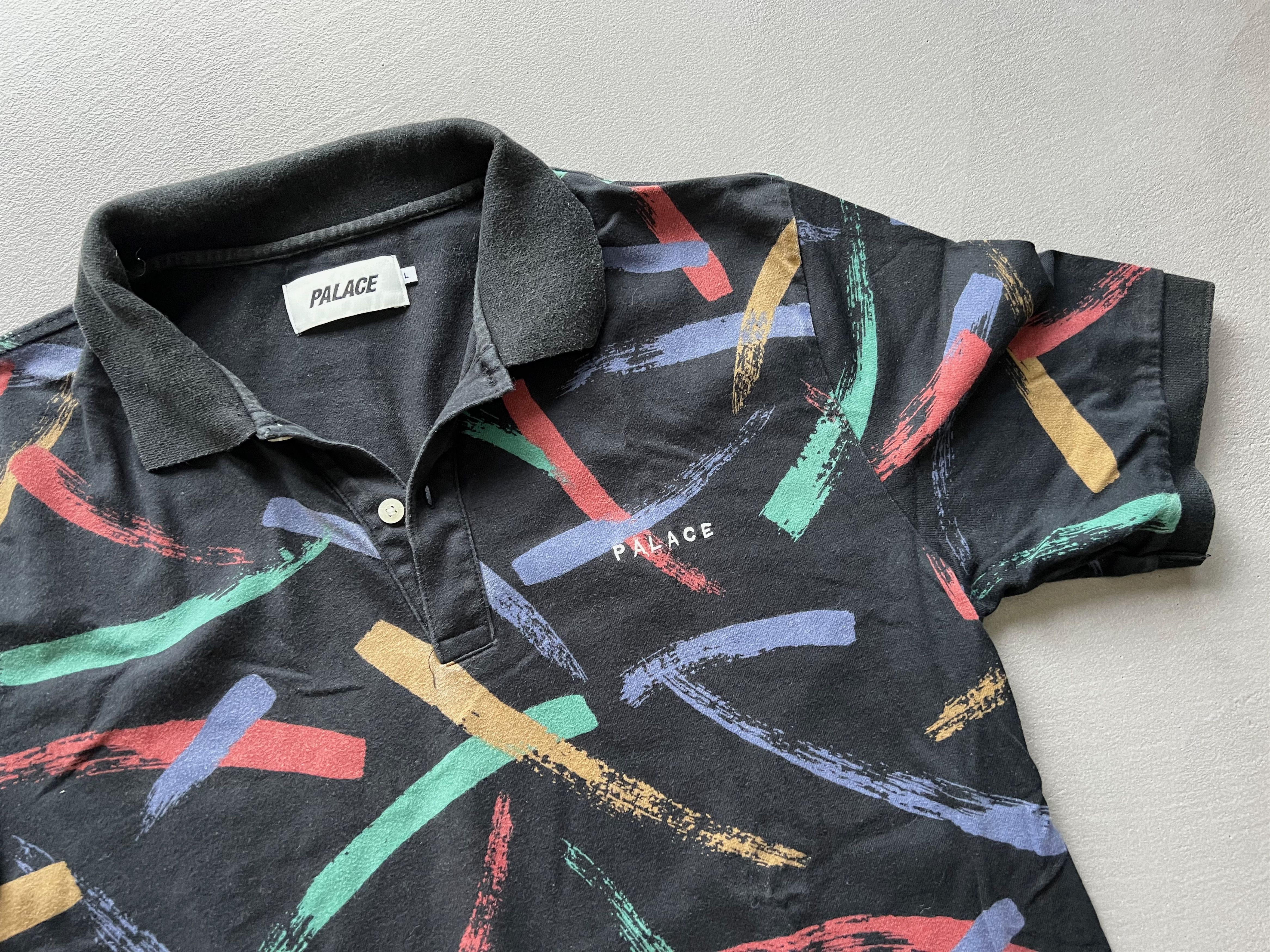 Palace Palace Logo Polo Shirt, Multicoloured Size US L / EU 52-54 / 3 - 2 Thumbnail