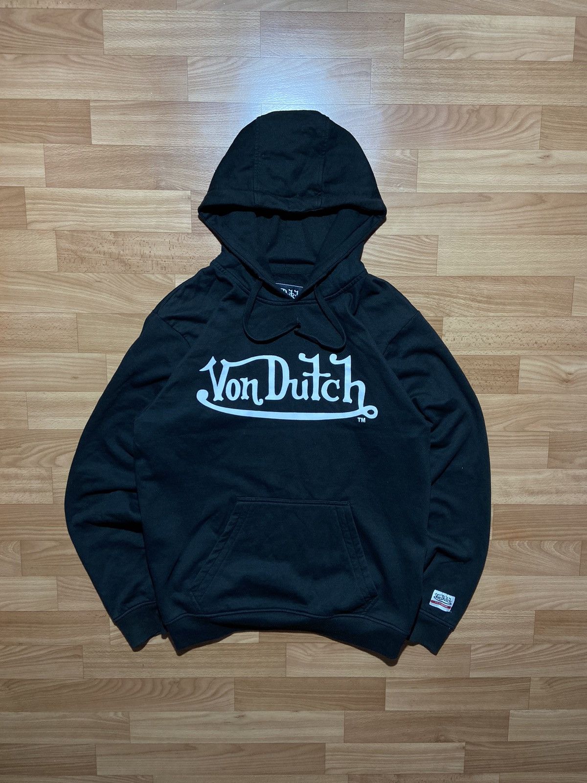 Vintage Vintage Von Dutch Hoodie Black Style Ed Hardy Street Fashion ...