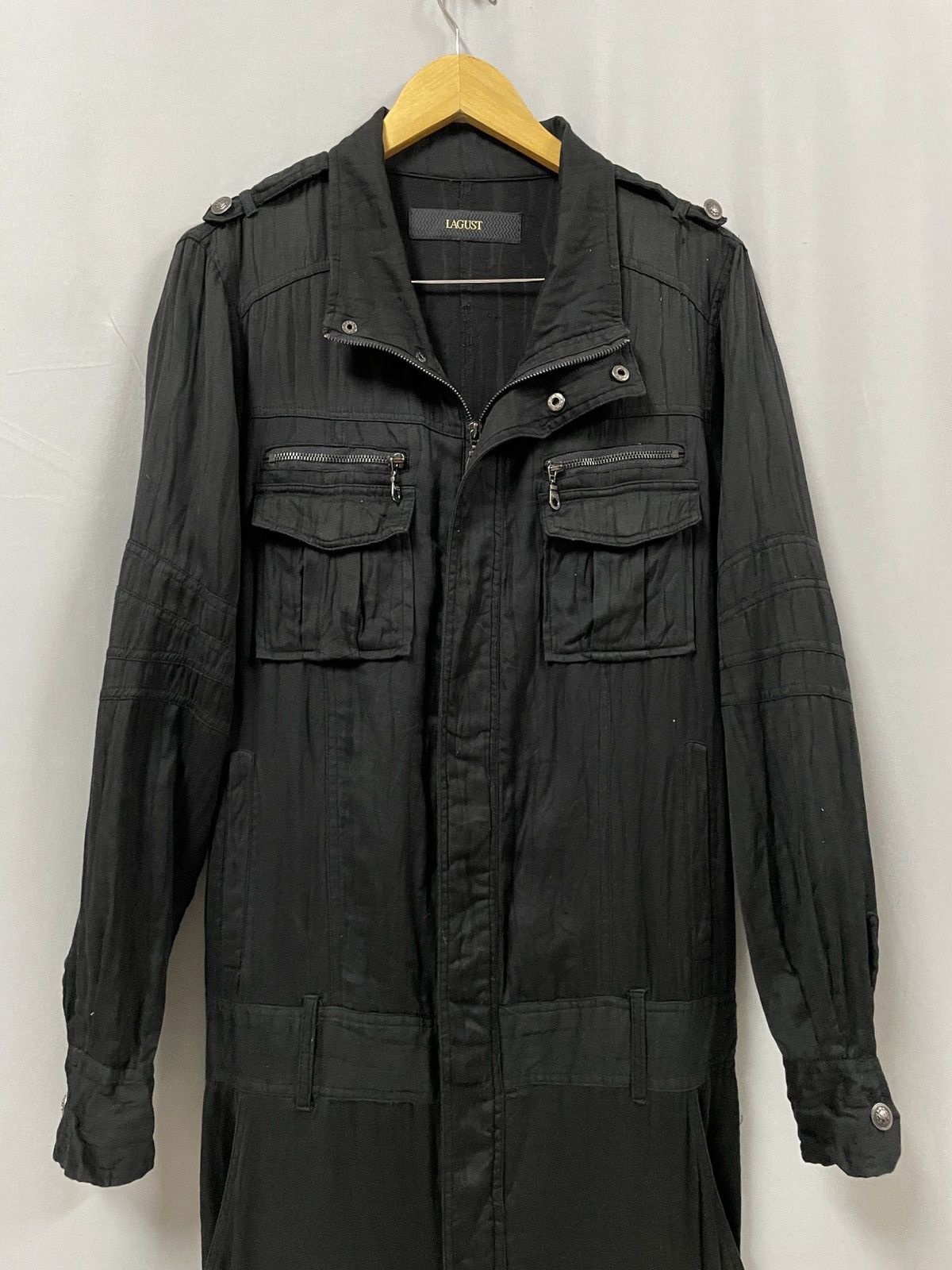 Designer × Japanese Brand Japanese brand LAGUST jumpsuit. Avant garde punk fashion. Size US 35 - 4 Thumbnail