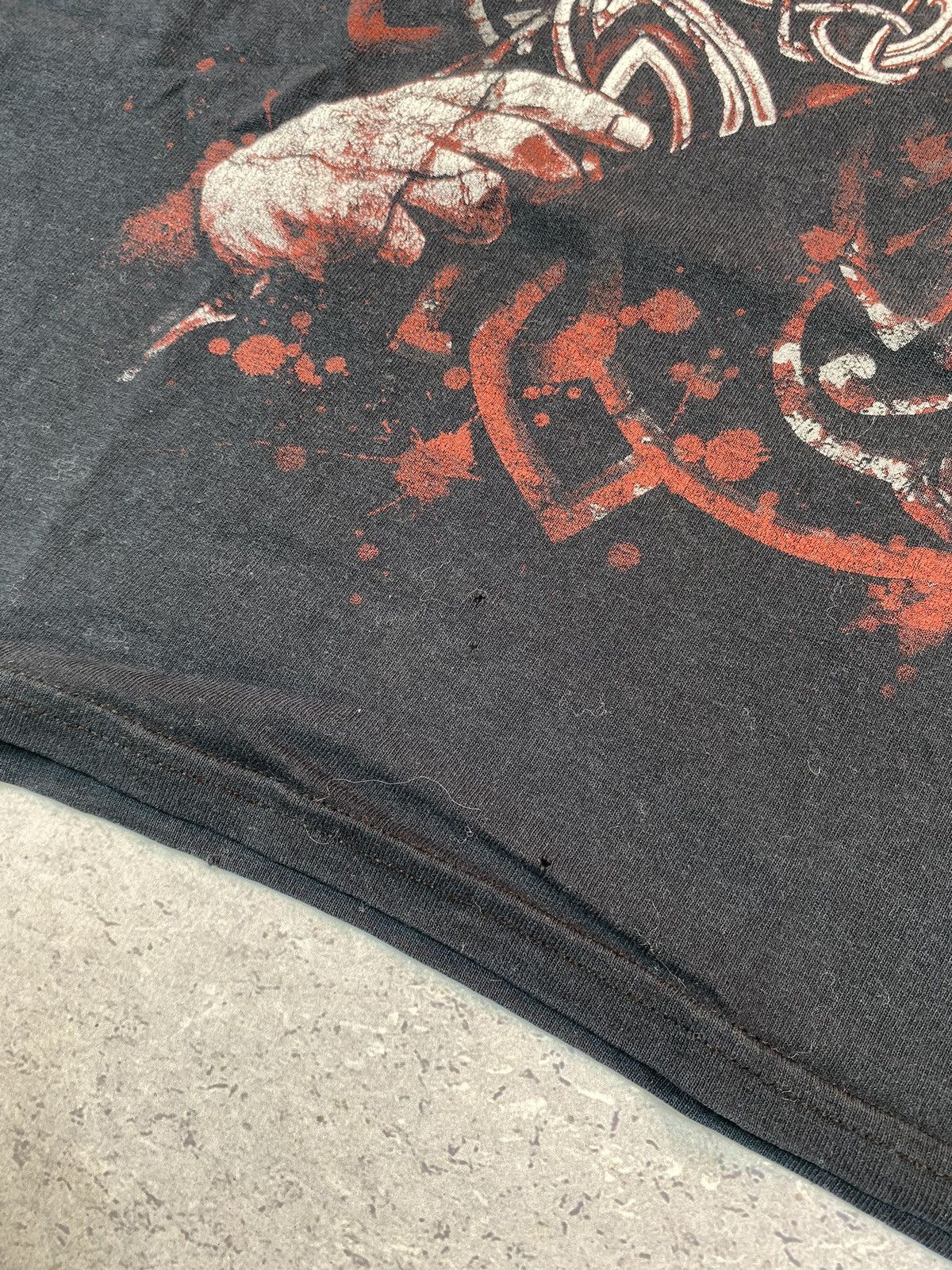 Band Tees × Vintage Vintage Amon Amarth Men’s Black T-shirt With Big Logo Size US M / EU 48-50 / 2 - 5 Thumbnail