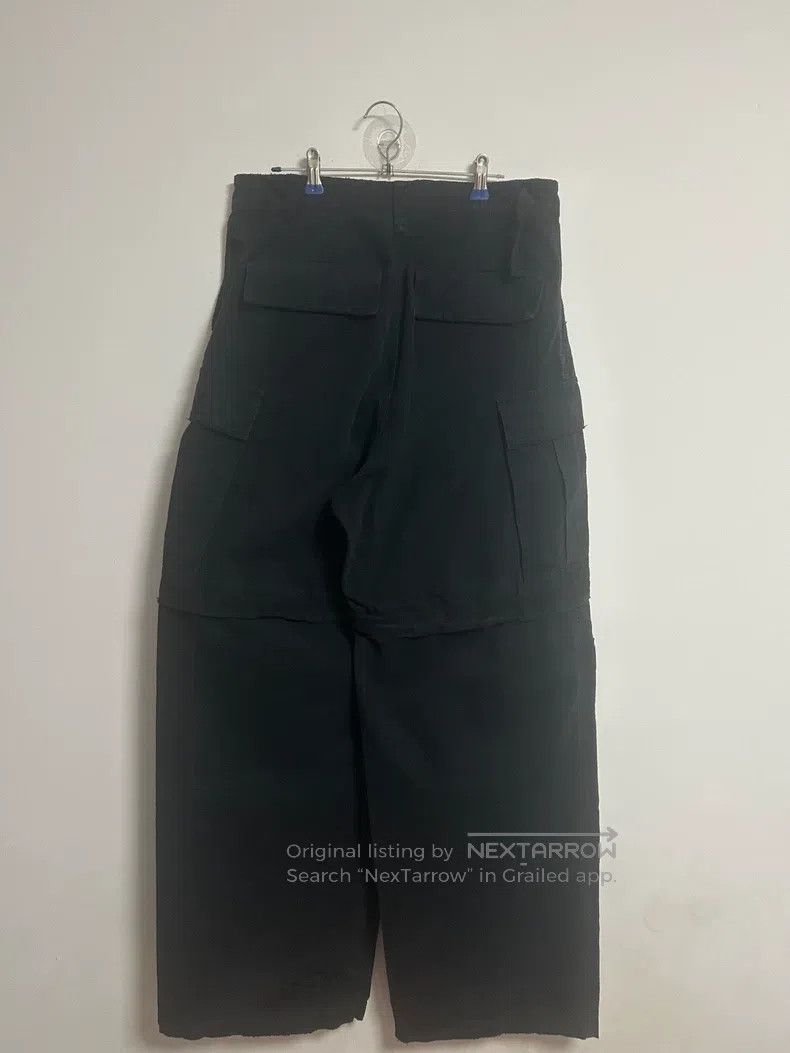 Balenciaga Balenciaga size XS Black Distressed Spray Paint Destroyed Size US 27 - 2 Thumbnail