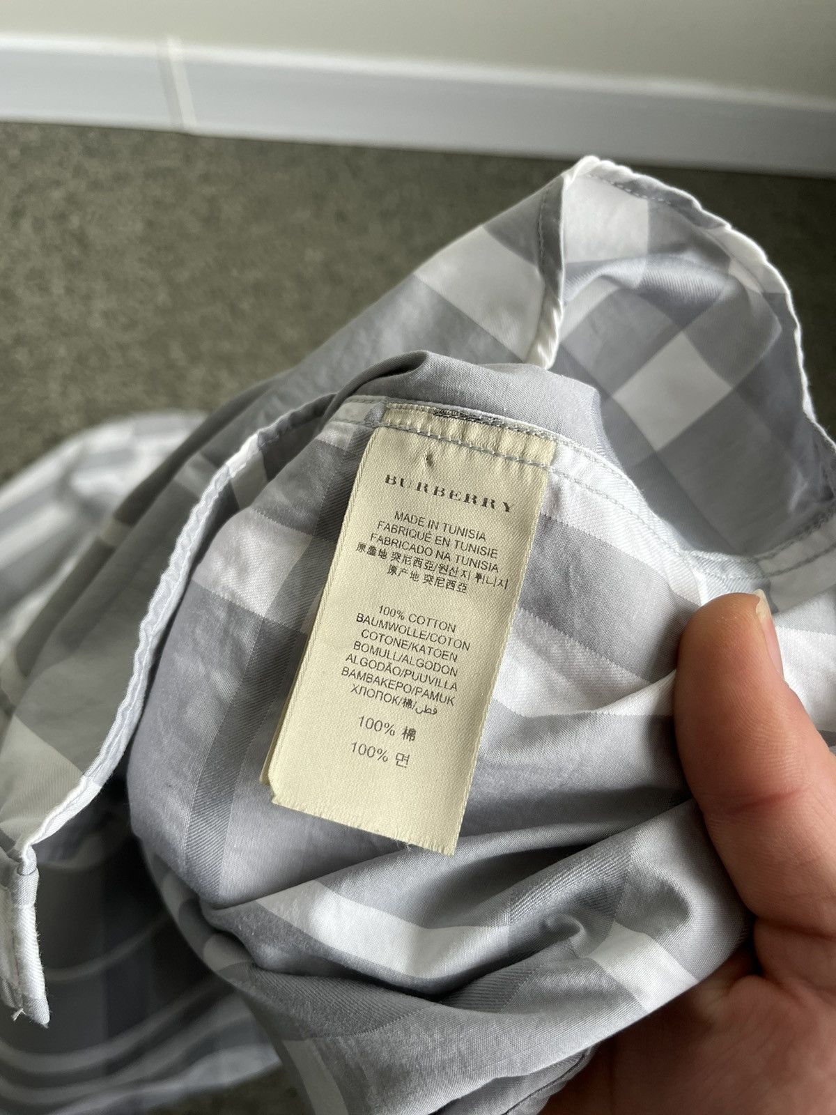 Burberry Burberry Nova Check shirt sz L Size US L / EU 52-54 / 3 - 5 Thumbnail