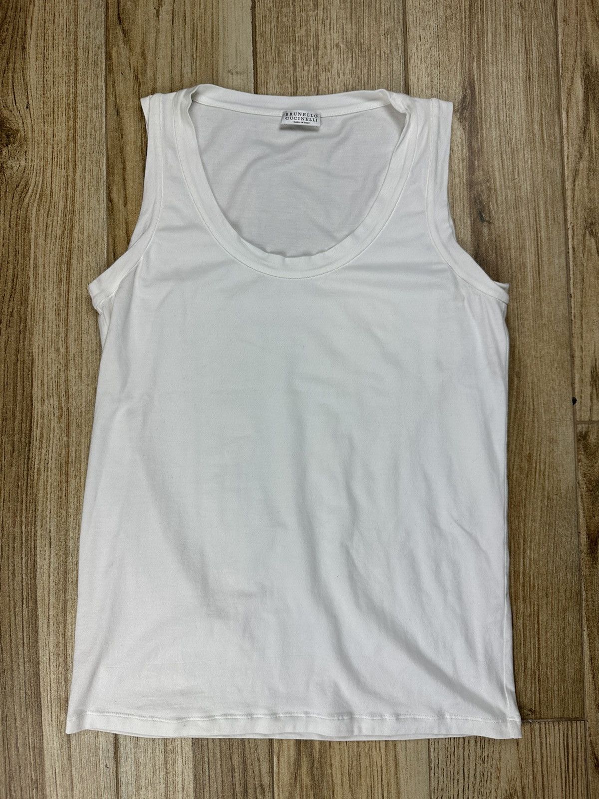 image of Women’S Brunello Cucinelli Tank Top in White, Women's (Size Small)