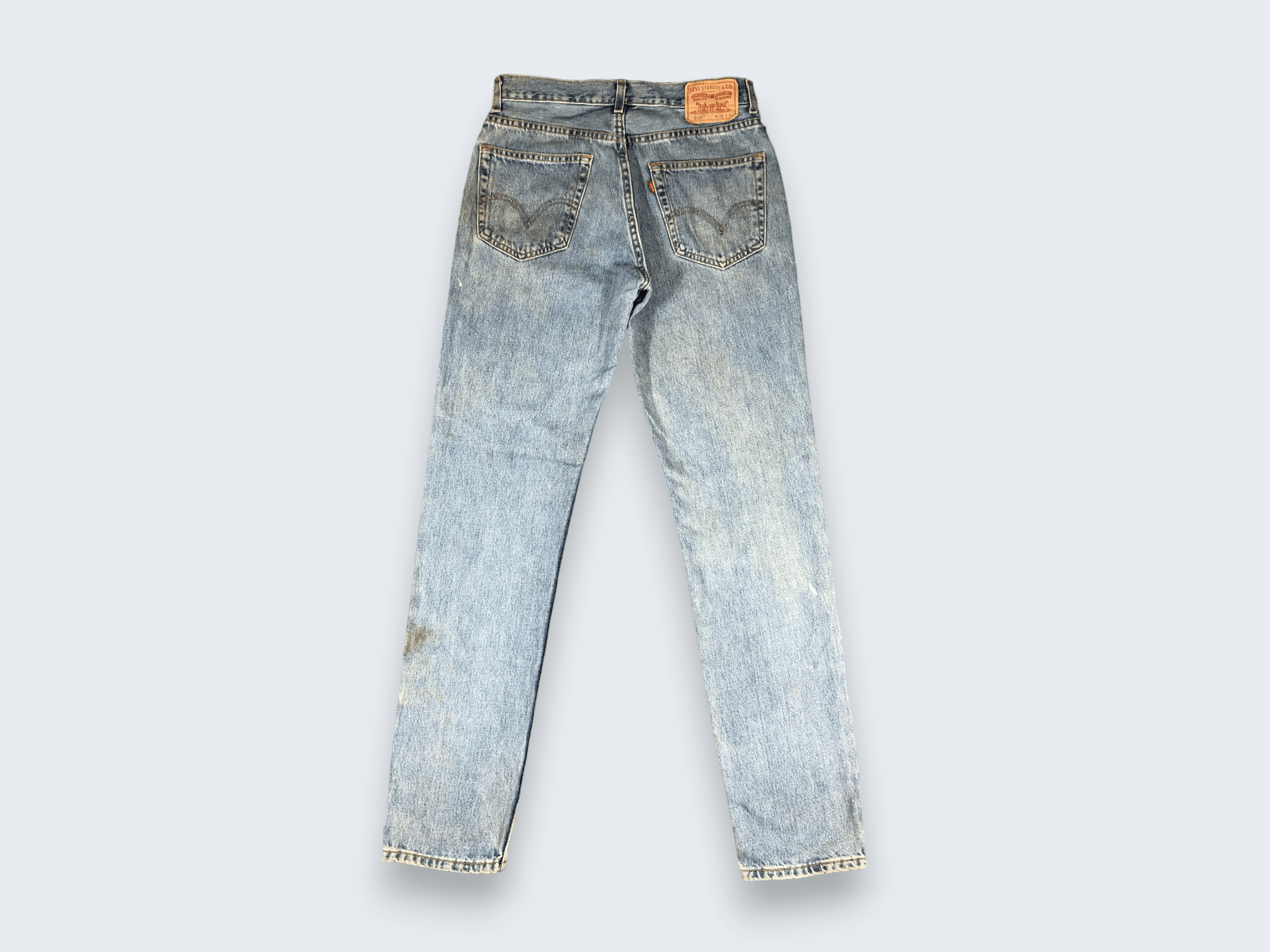 Levi's × Vintage Vintage Levis 512 Slim Fit Jeans L722 Size US 32 / EU 48 - 4 Thumbnail