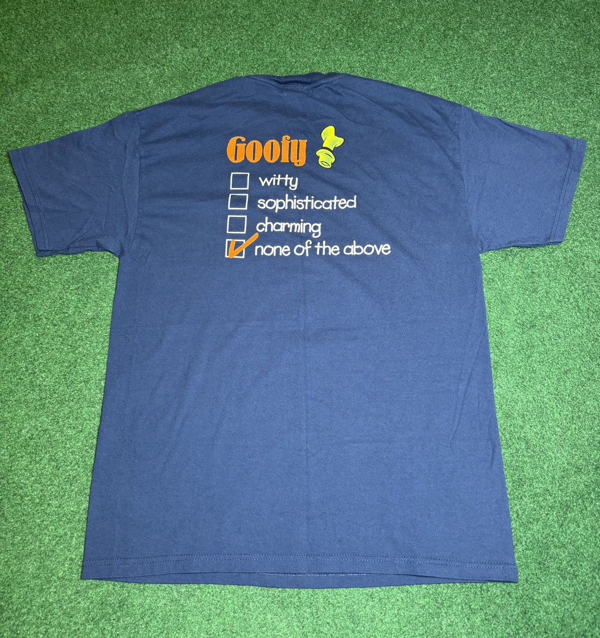 Disney × Vintage Vintage 90s Disney Goofy Disneyland Cartoon Retro T Shirt Size US L / EU 52-54 / 3 - 4 Thumbnail