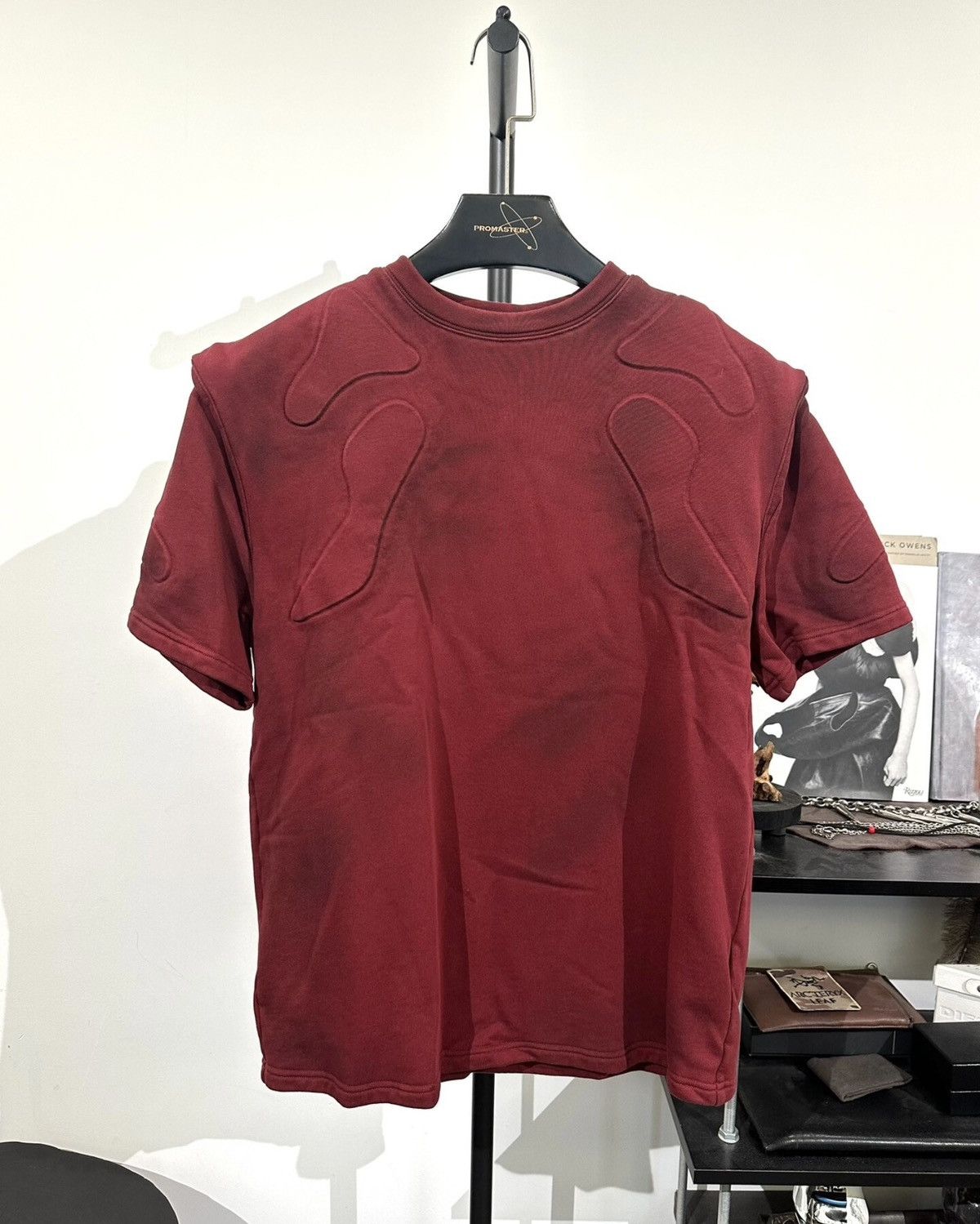 Heliot Emil HE Washed & Dyed Heavyweight Short-Sleeve T-Shirt Size US M / EU 48-50 / 2 - 1 Thumbnail