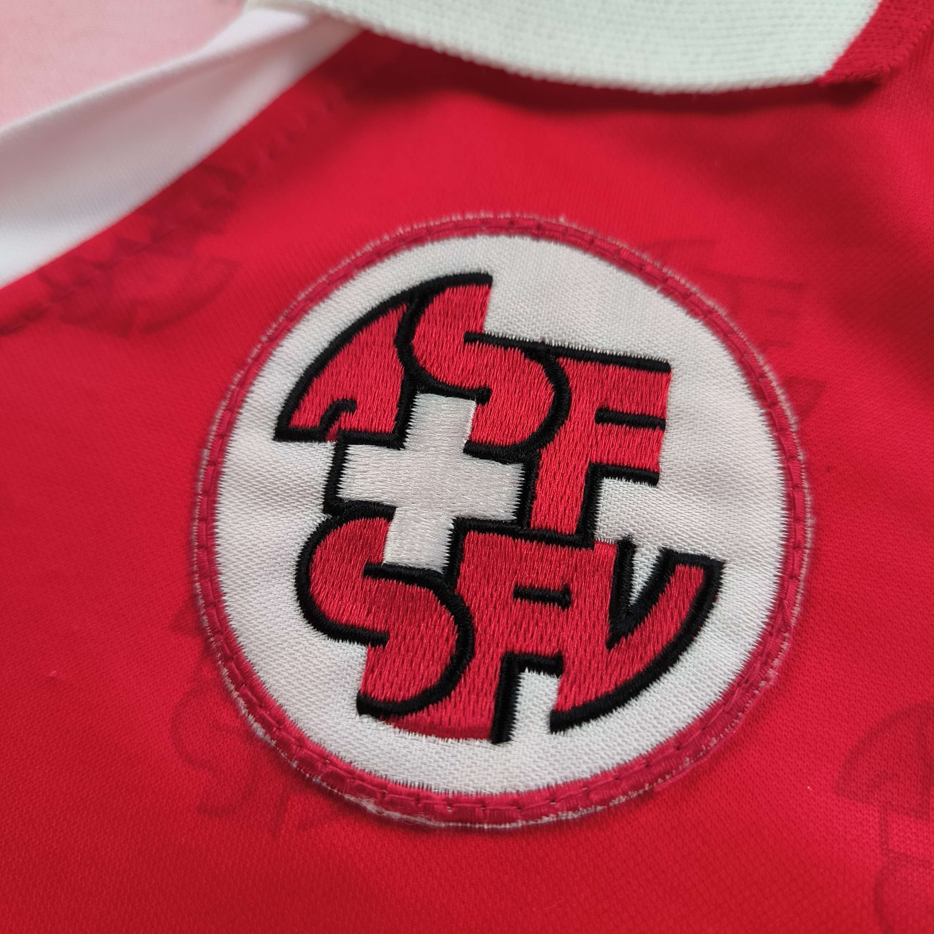 Lotto Sport Switzerland 1994-96 Lotto home #15 football jersey size XL Size US XL / EU 56 / 4 - 4 Thumbnail