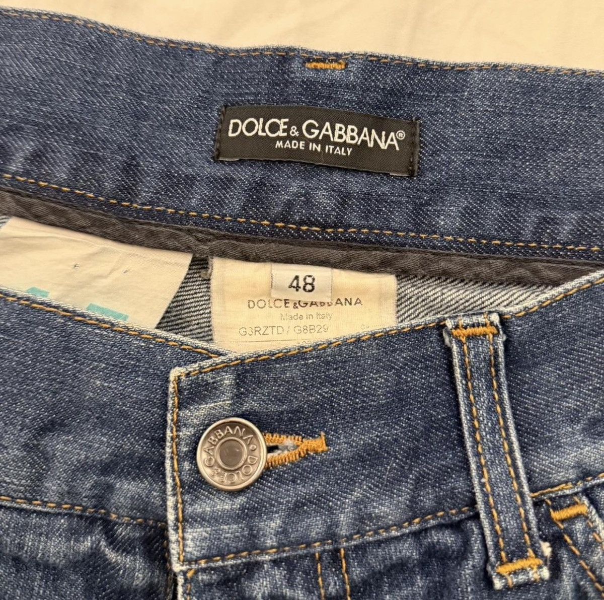 Dolce & Gabbana Dolce & Gabbana Men’s Jean Size US 44 / EU 60 - 5 Thumbnail
