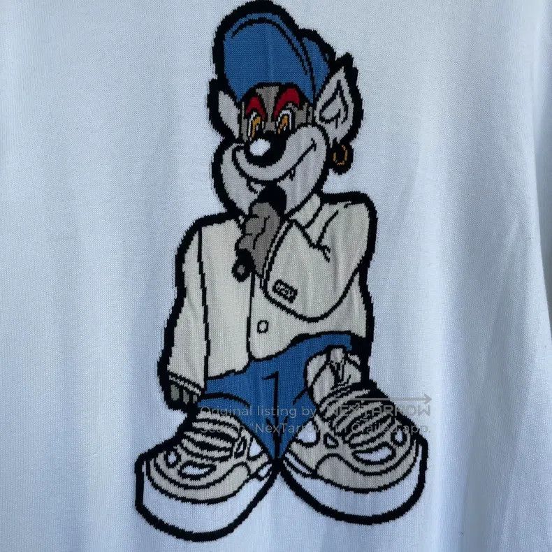 Louis Vuitton Louis Vuitton Singing Bear Knit Short Sleeve Size US L / EU 52-54 / 3 - 3 Thumbnail
