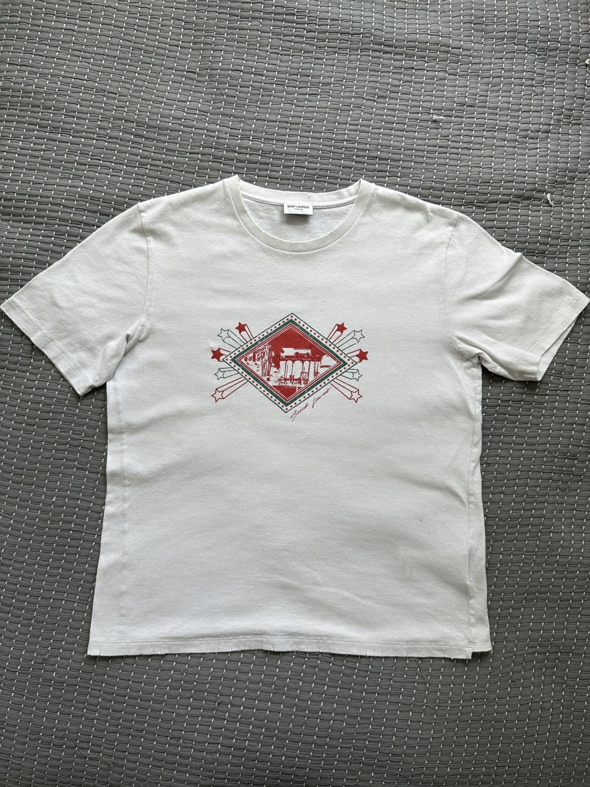 Saint Laurent Paris Saint Laurent Graphic T-Shirt 2019 | Grailed