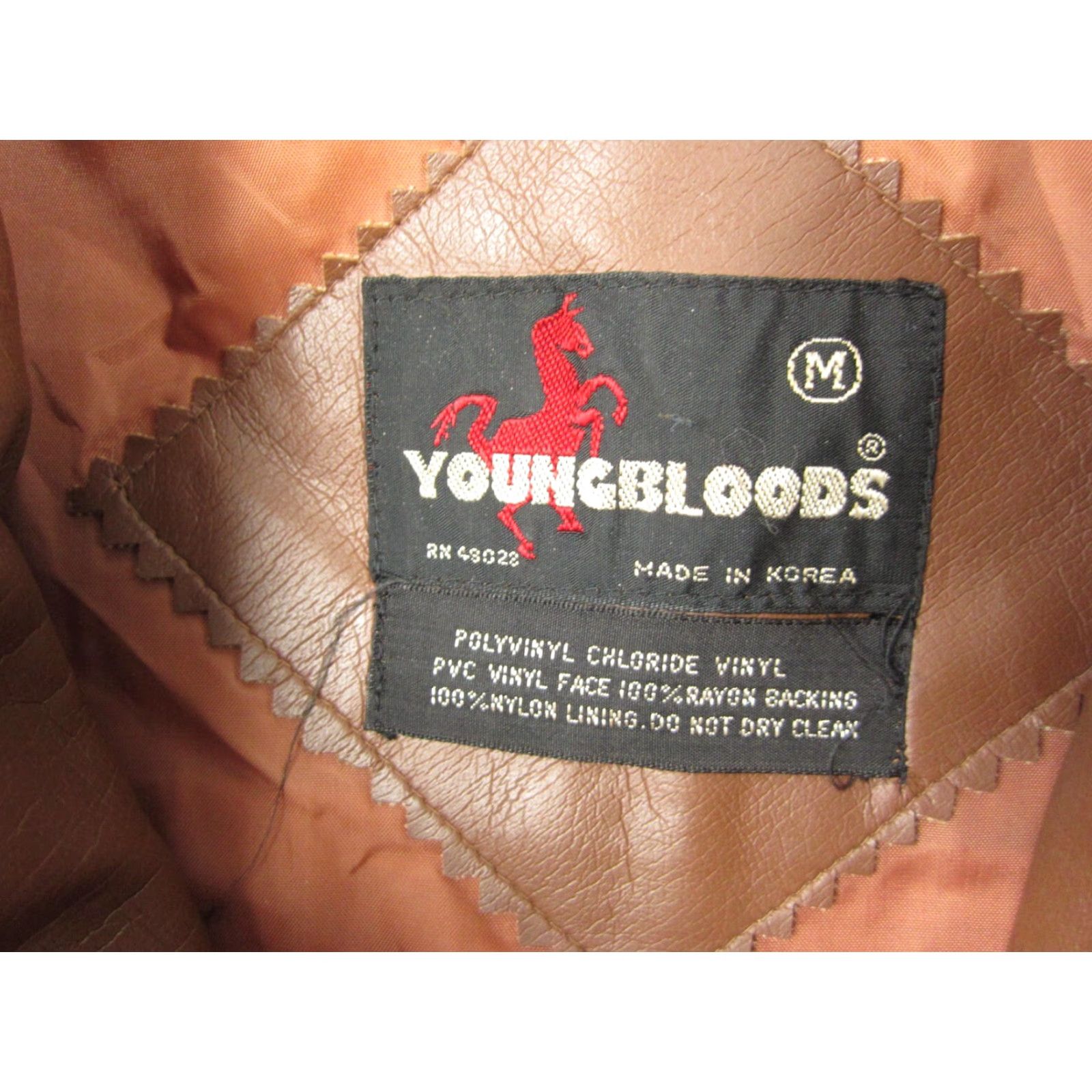 Vintage VINTAGE Young Bloods Jacket Mens M Brown 60s 70s Disco Cowboy Pleather Biker 80s 90s Western Mens Jacket Size US M / EU 48-50 / 2 - 4 Thumbnail