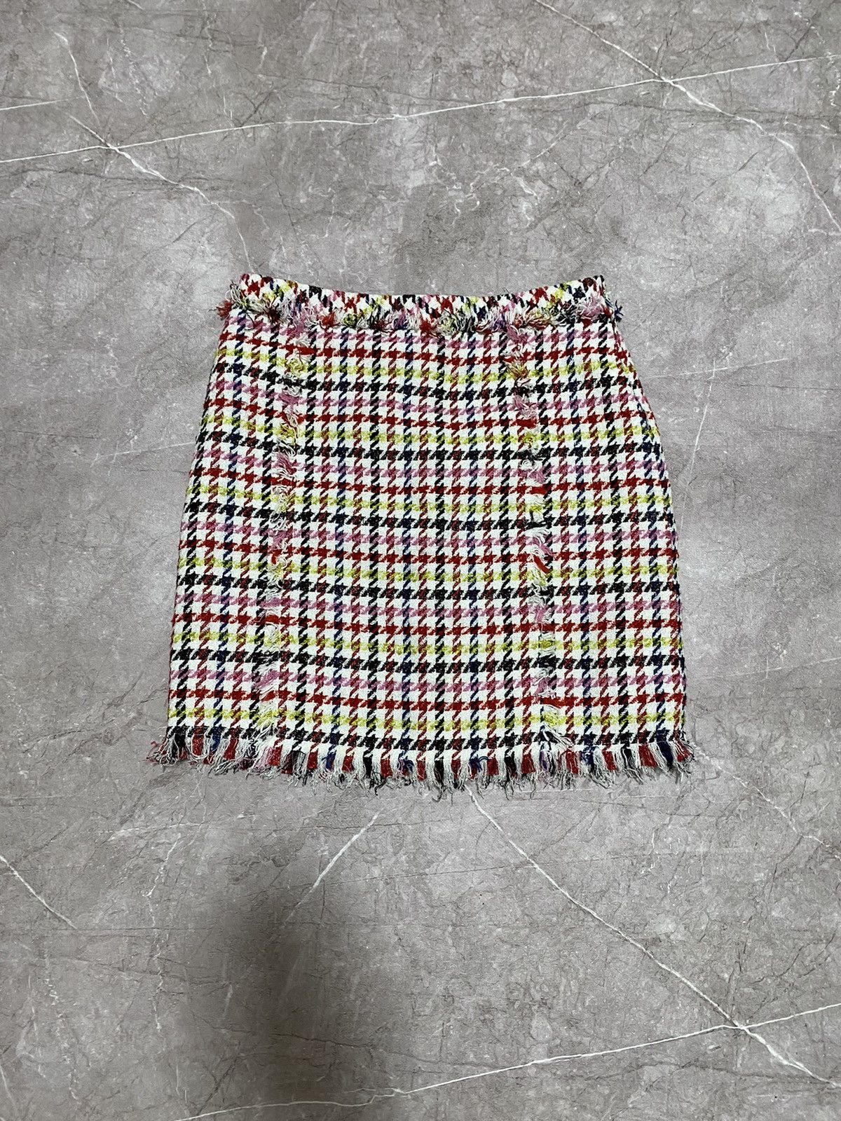 Designer × Karl Lagerfeld Rare Karl Lagerfeld Paris Midi Skirt Luxury Multicoloured Size 32" / US 10 / IT 46 - 2 Thumbnail