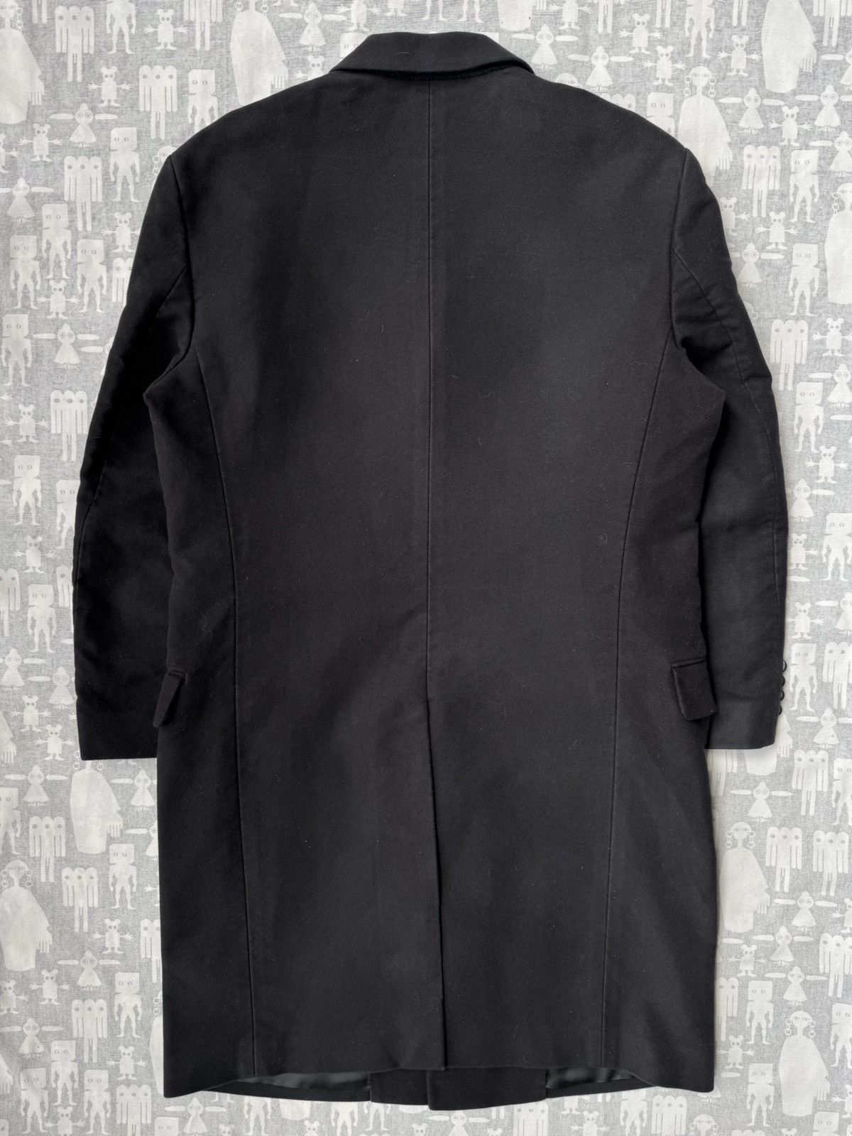Helmut Lang Helmut Lang AW03 Tuxedo Moleskin Chesterfield Coat Size US L / EU 52-54 / 3 - 5 Thumbnail