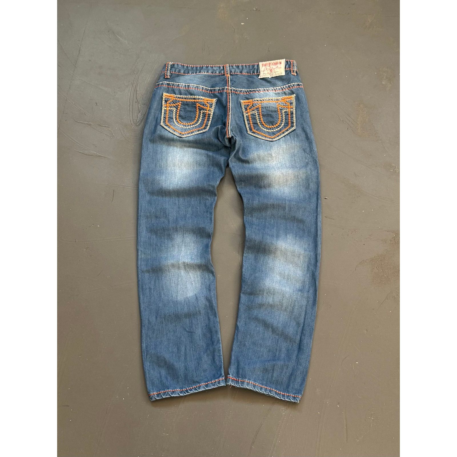 True Religion Billy Super T Straight Jeans Made in USA
