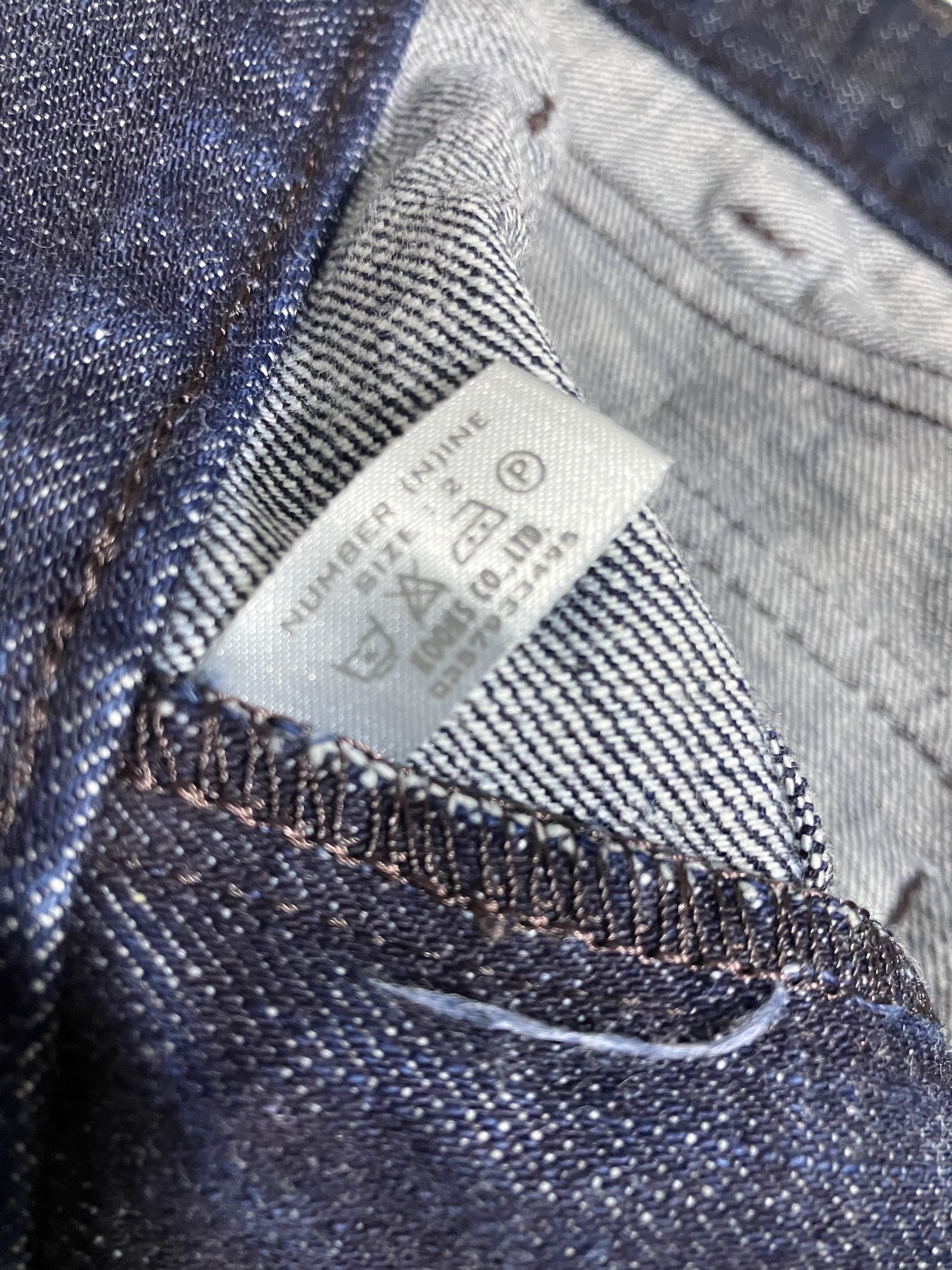 Number (N)ine Number (N)ine Denim Bush Pants Size US 30 / EU 46 - 5 Thumbnail