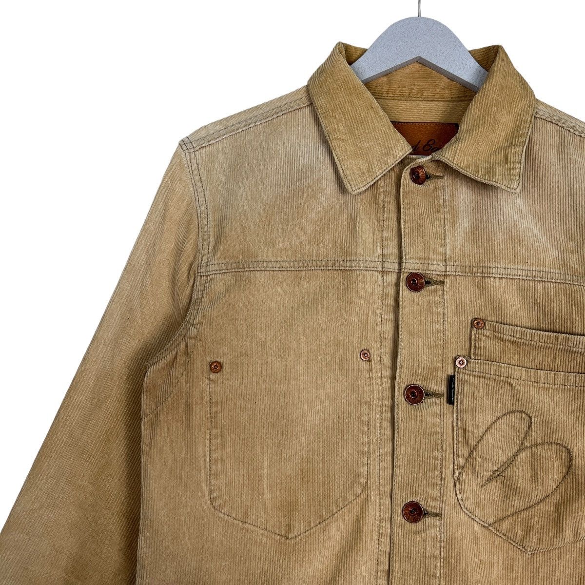 Paul Smith 🔥 RED EAR PAUL SMITH CORDUROY TRUCKER JACKET Size US S / EU 44-46 / 1 - 7 Thumbnail